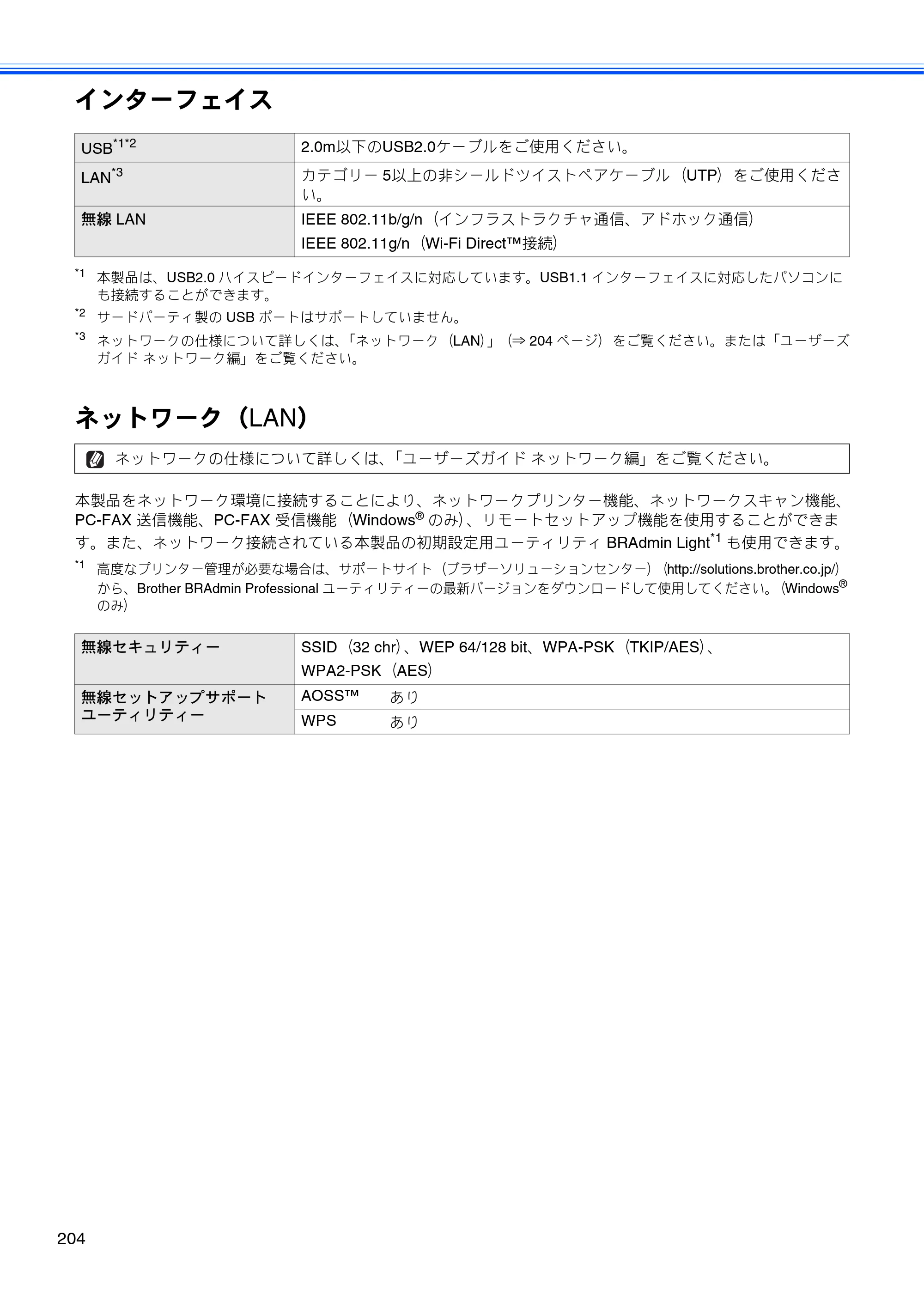 ブラザー MFC-J4510N / MFC-J4910CDW ユーザーズガイド ～基本編～ — 原本ページ — 206ページ