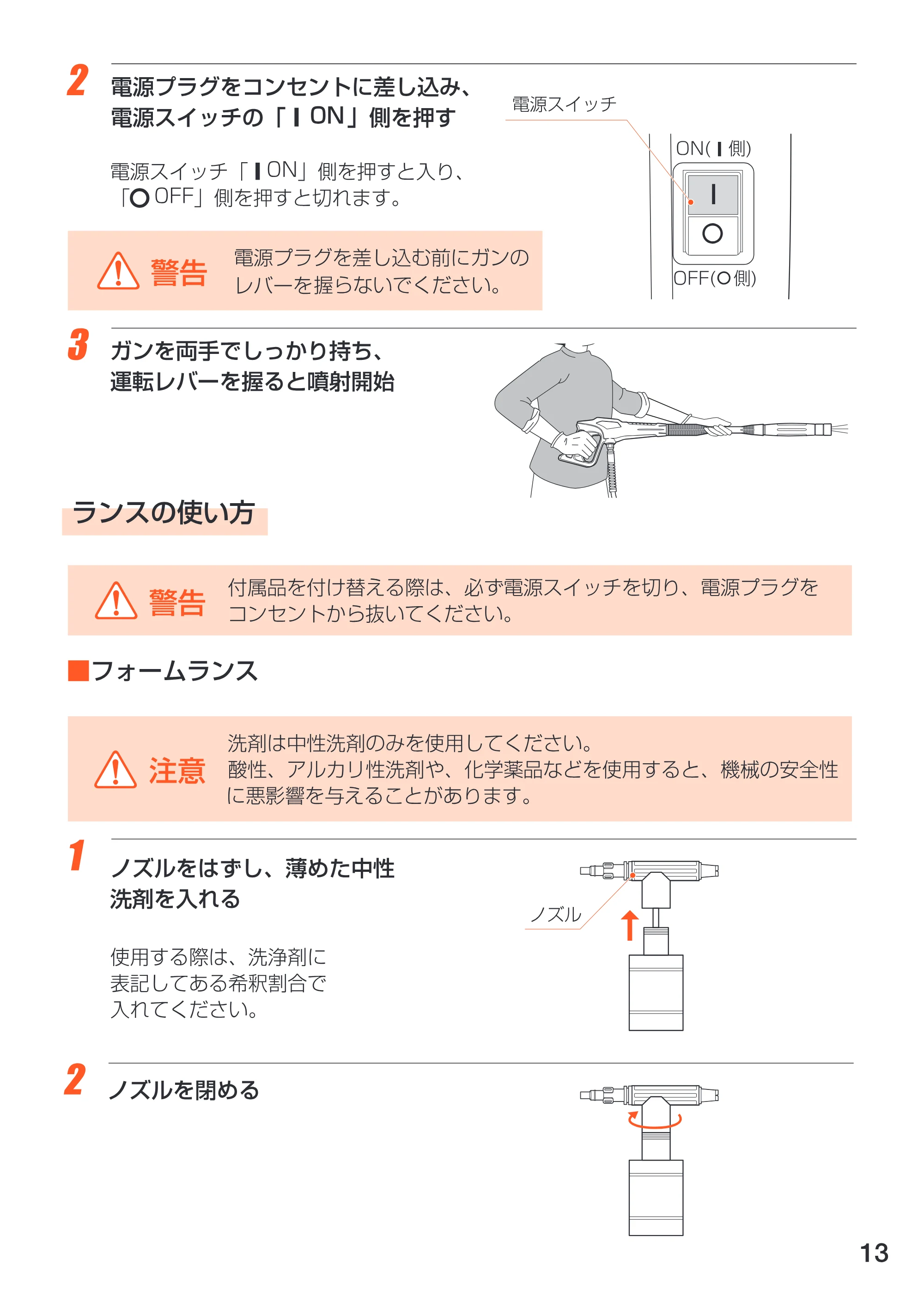アイリスオーヤマ FBN-601 取扱説明書 — 原本ページ — 13ページ