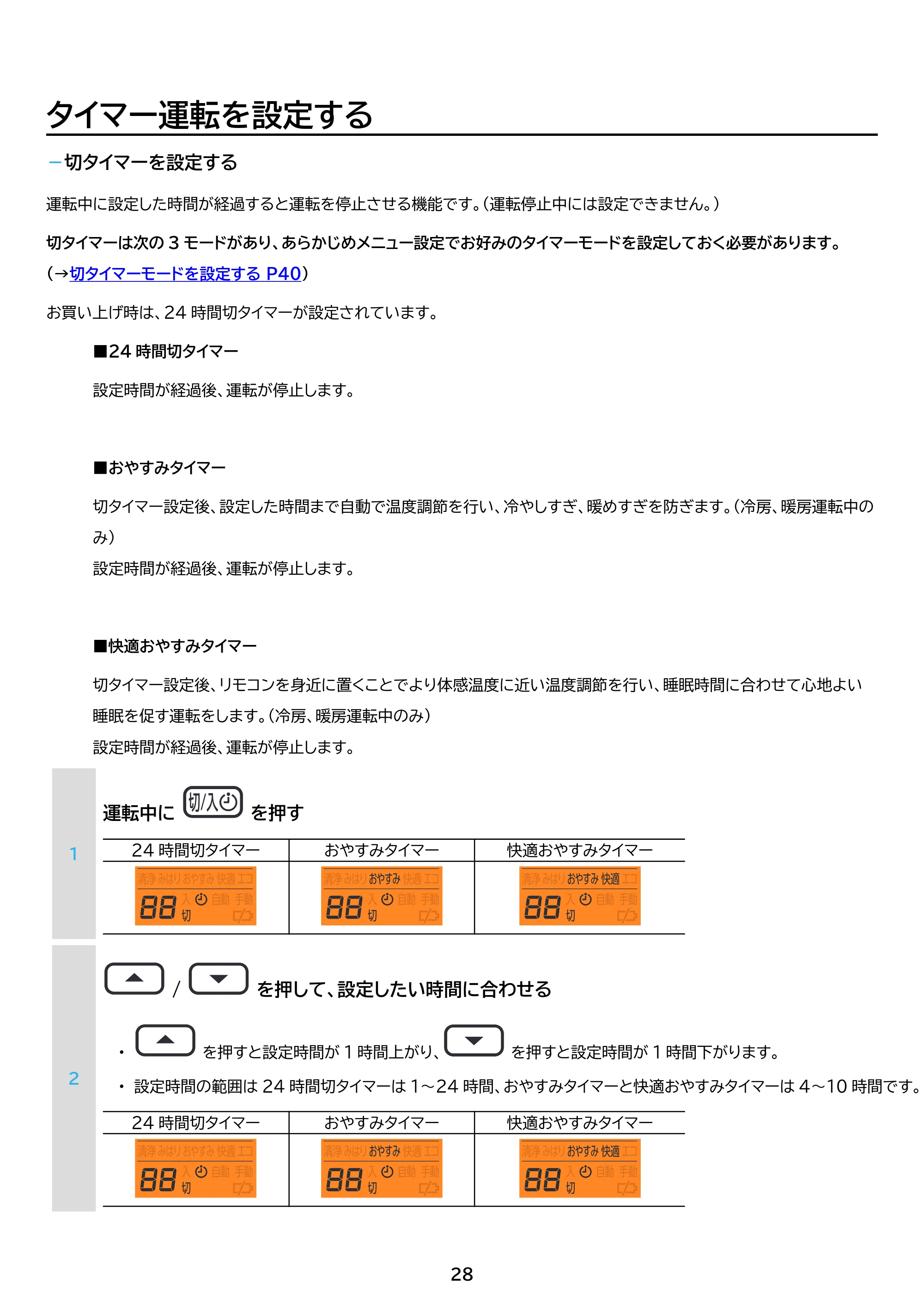 アイリスオーヤマ IHF-2808G 取扱説明書 — 原本ページ — 28ページ