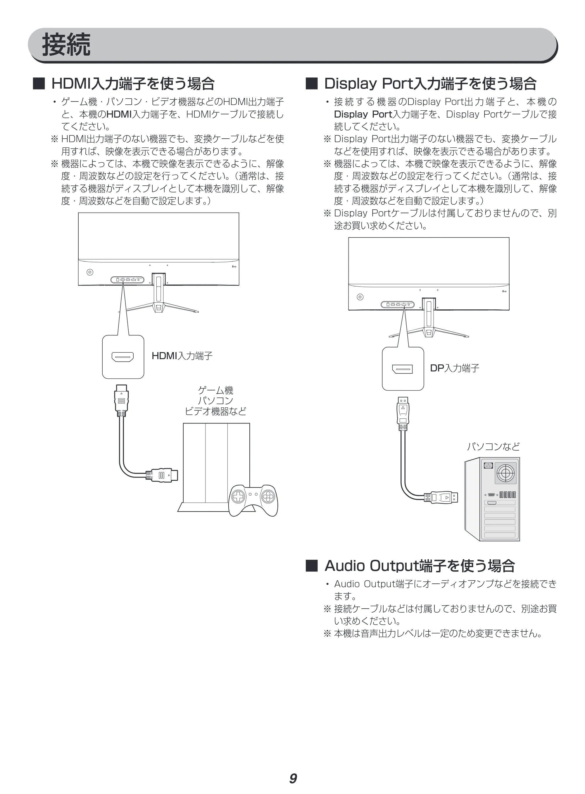 アイリスオーヤマ ILD-AW29FHD 取扱説明書 — 原本ページ — 9ページ