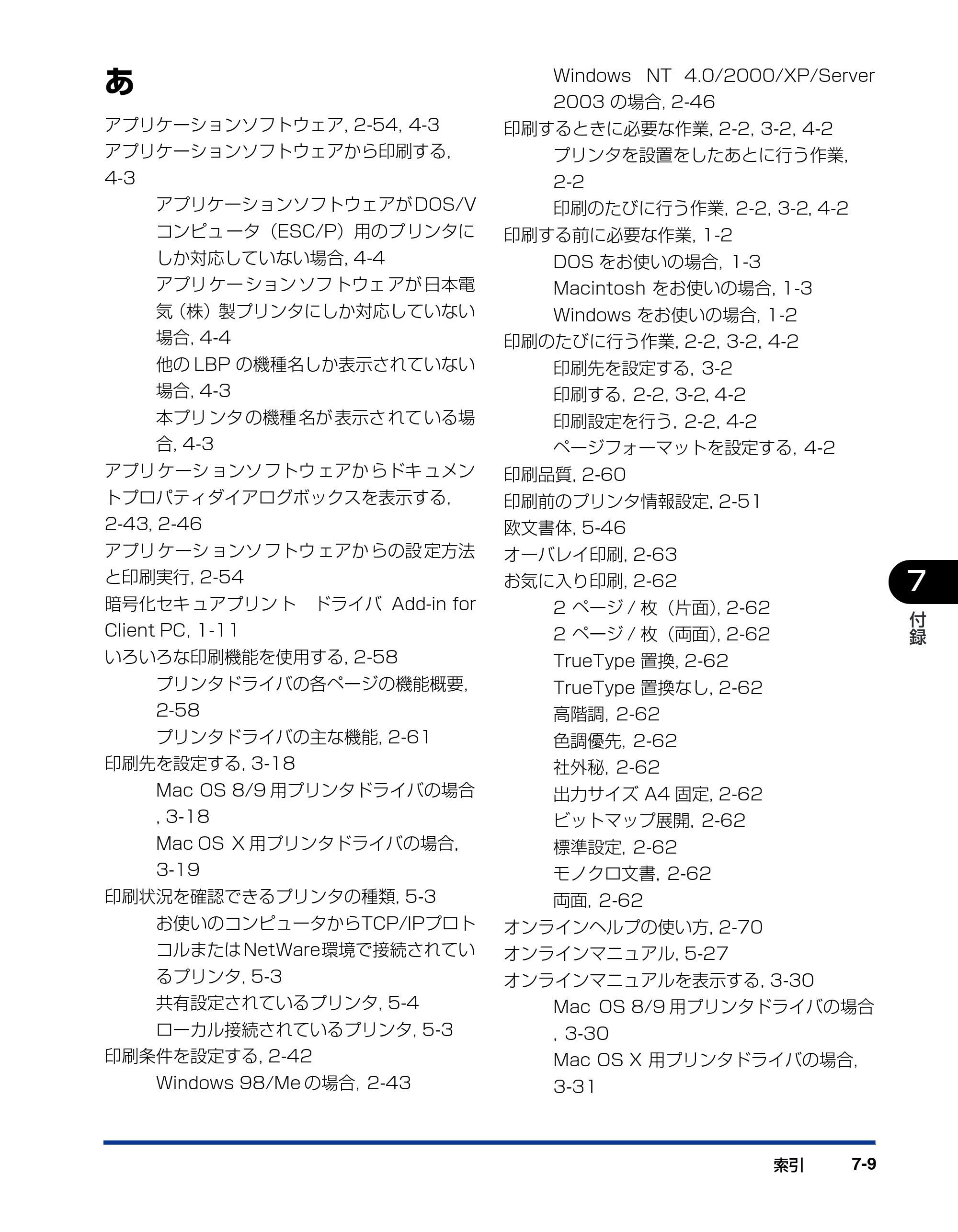 キヤノン LBP5900SE IPS V ソフトウエアガイド 2007年7月26日 掲載 （PDF形式／6.59Mバイト） — 原本ページ — 199ページ