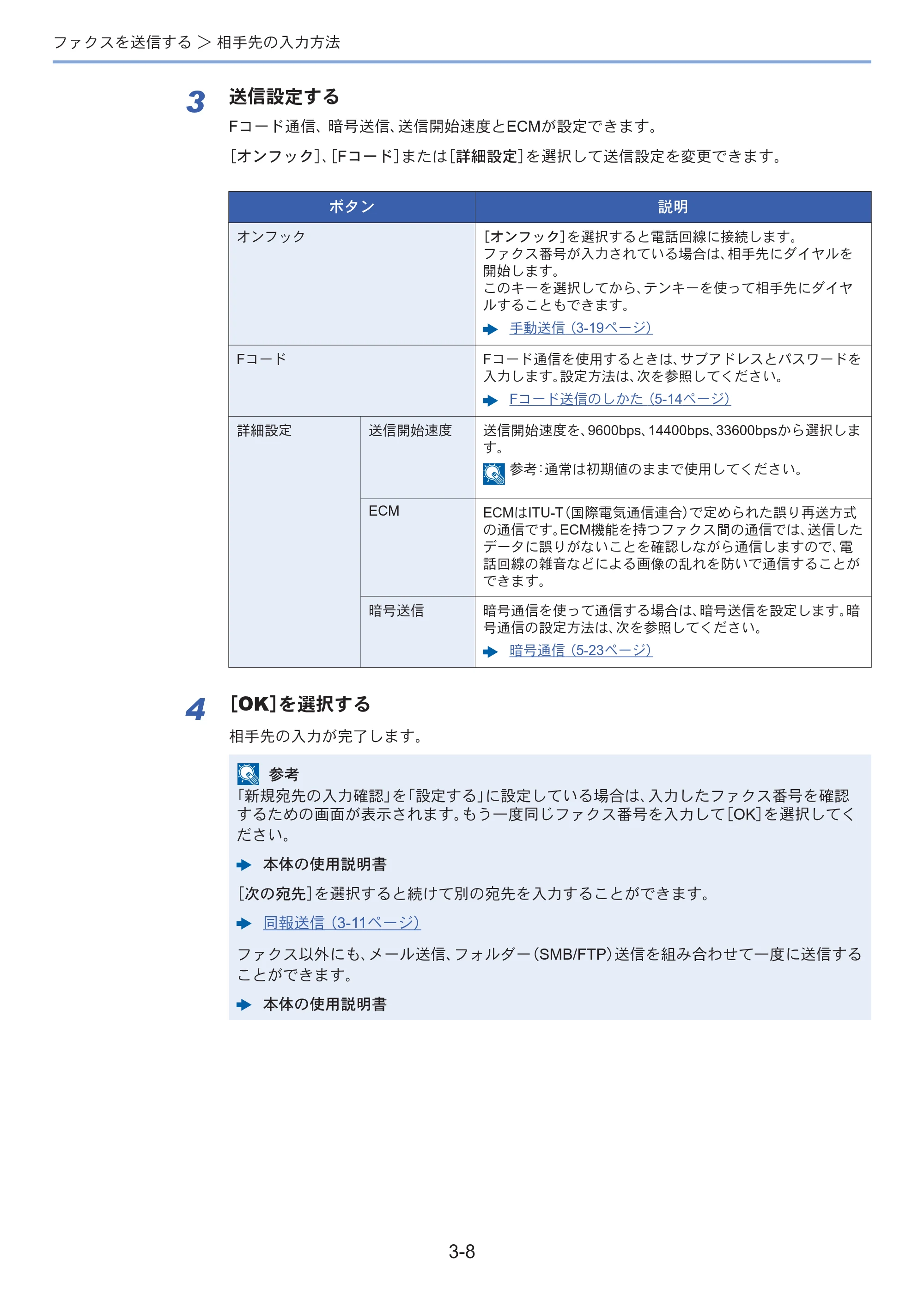 京セラ ECOSYS M3645idn ECOSYS M3645idn FAX使用説明書 — 原本ページ — 43ページ