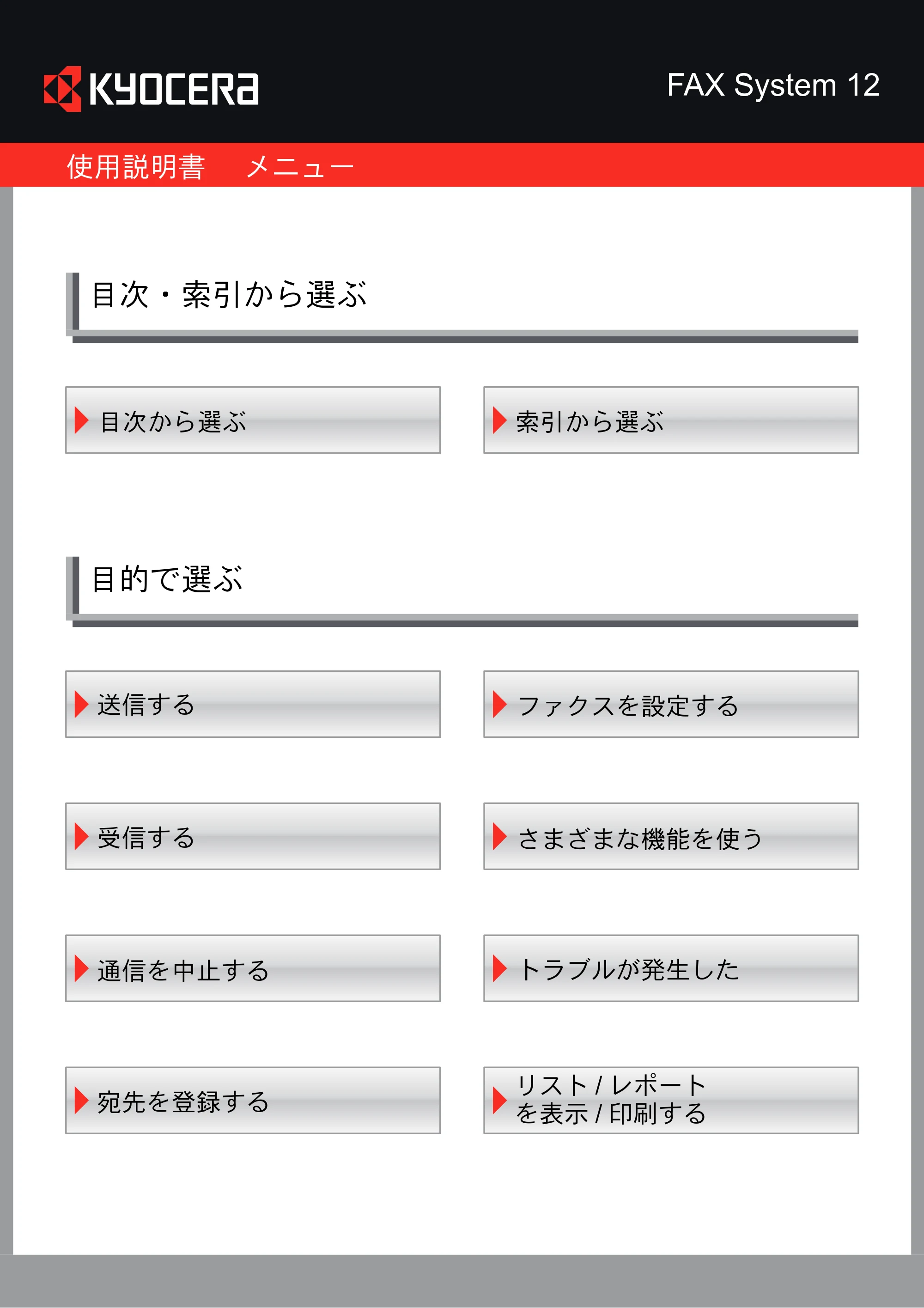 京セラ TASKalfa 2552ci / TASKalfa 3252ci / TASKalfa 4052ci TASKalfa 6002i/5002i/4002i FAX使用説明書 — 原本ページ — 2ページ