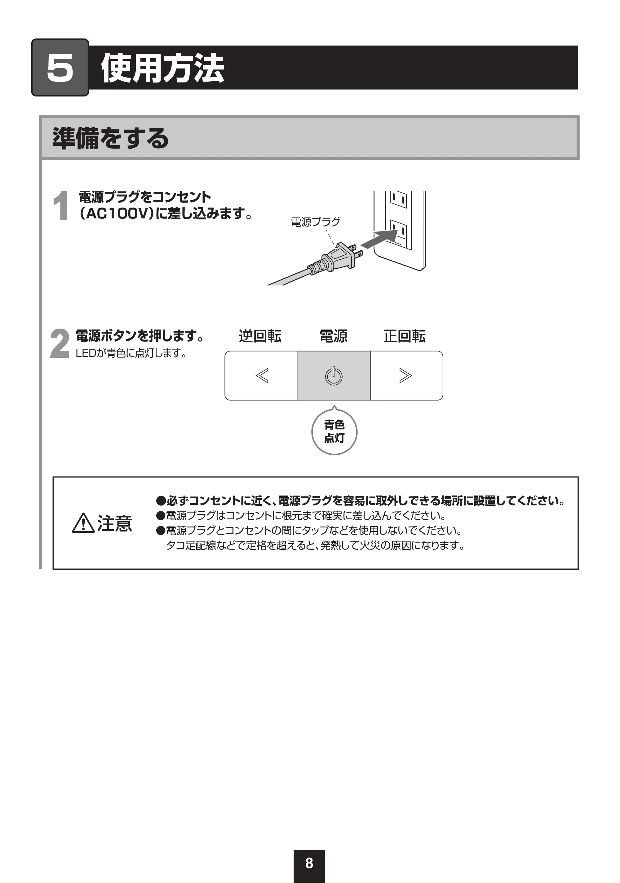 サンワサプライ 400-PSD079BK / 400-PSD079W 取扱説明書 — 使用方法 5 — 原本ページ — 9ページ