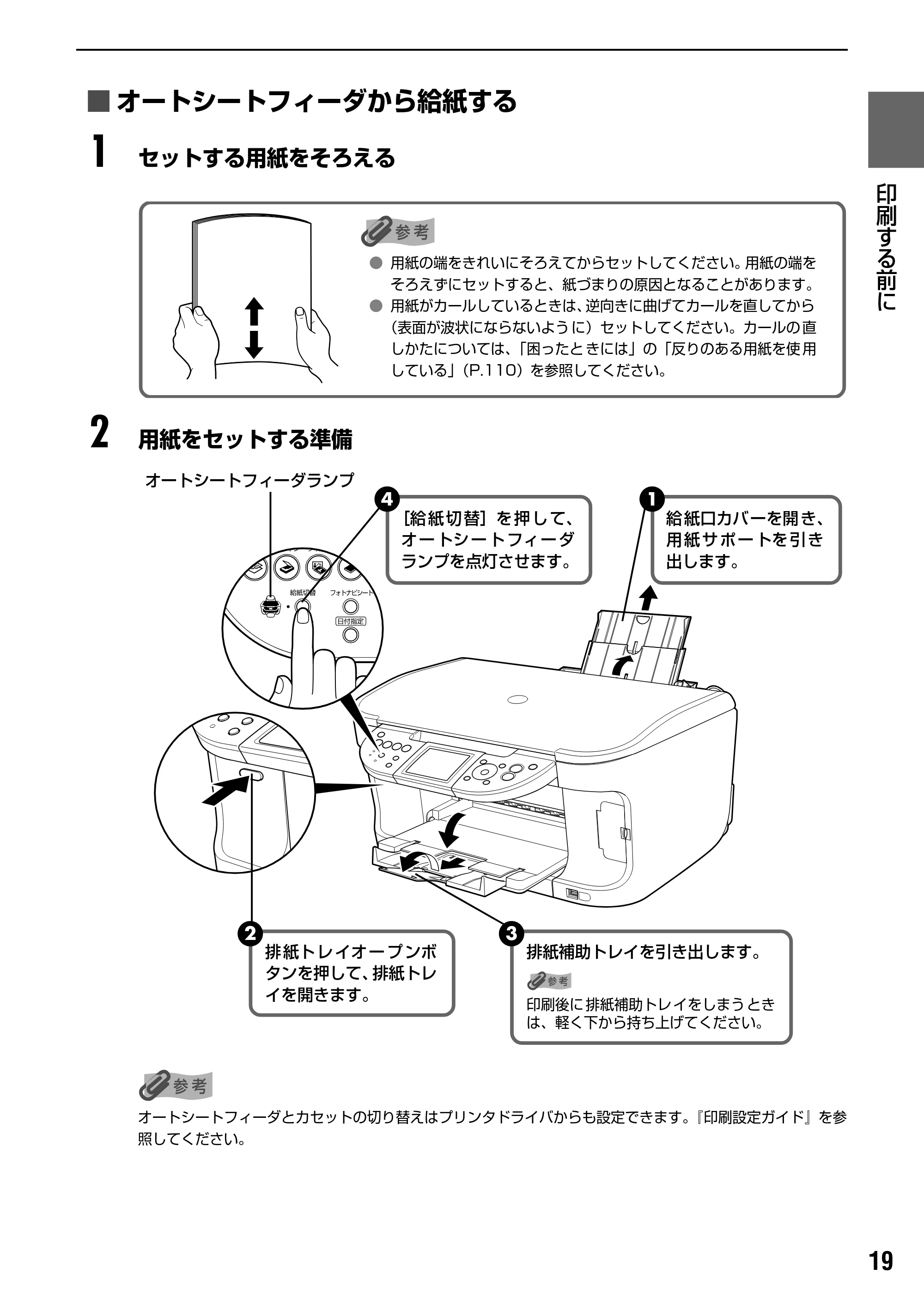 キヤノン PIXUS MP800 操作ガイド（本体操作編） （PDF形式／7.9Mバイト） — 原本ページ — 21ページ