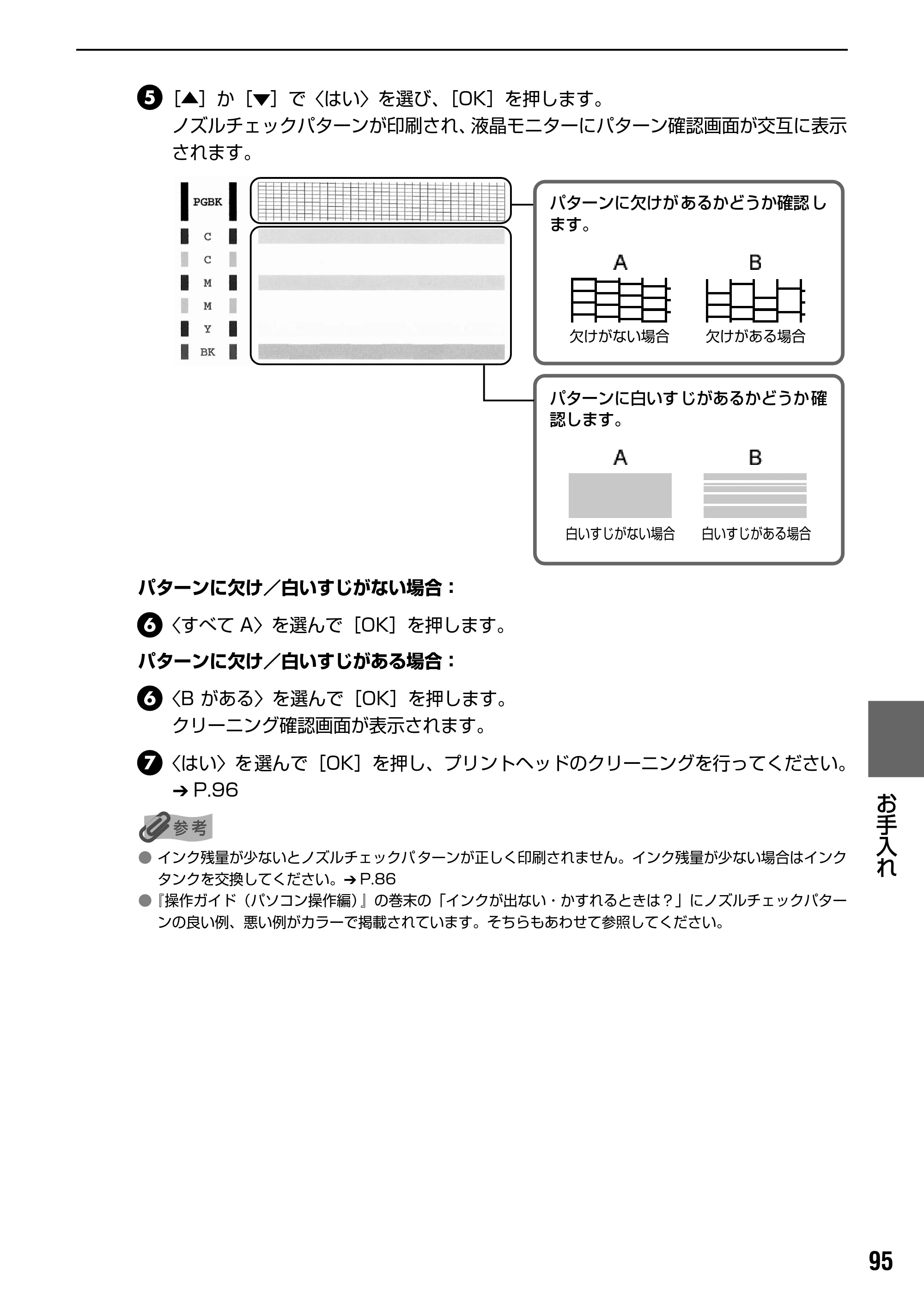 キヤノン PIXUS MP800 操作ガイド（本体操作編） （PDF形式／7.9Mバイト） — 原本ページ — 97ページ