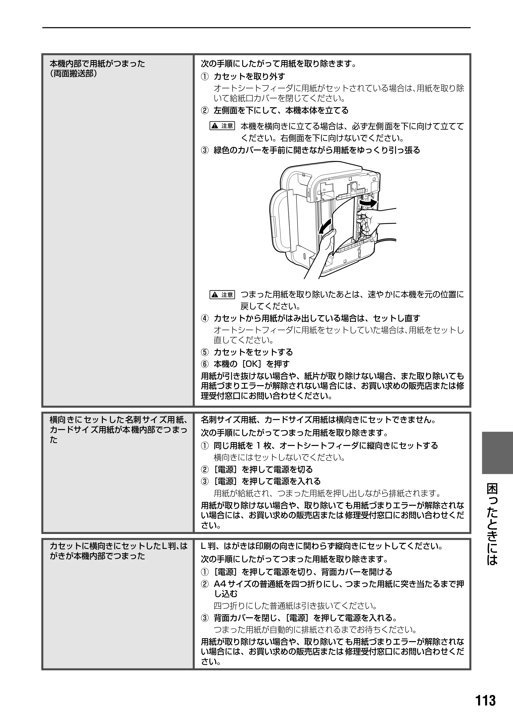 キヤノン PIXUS MP800 操作ガイド（本体操作編） （PDF形式／7.9Mバイト） — 原本ページ — 115ページ