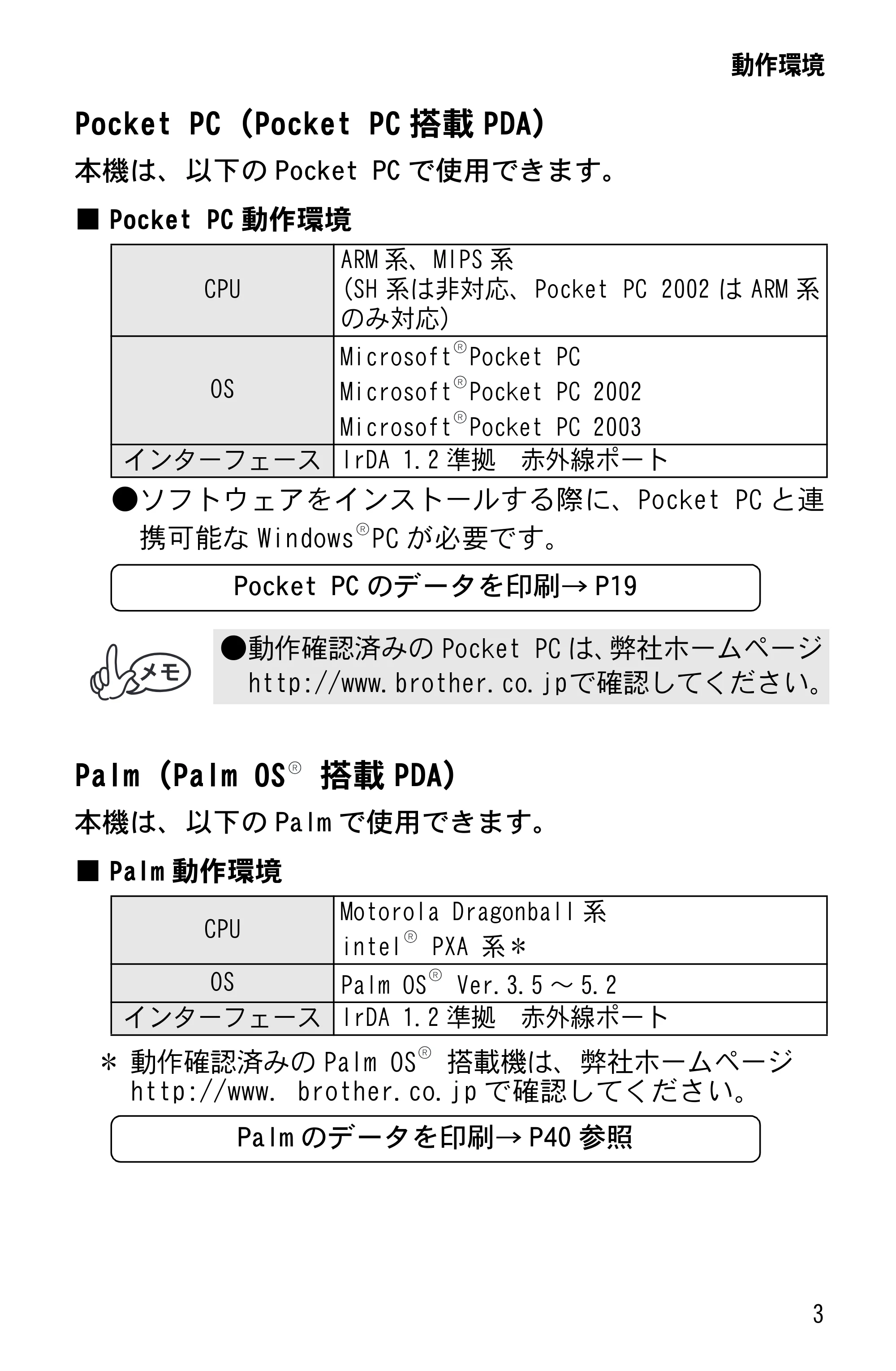ブラザー MW-100/100e ソフトウェアガイド — 原本ページ — 5ページ