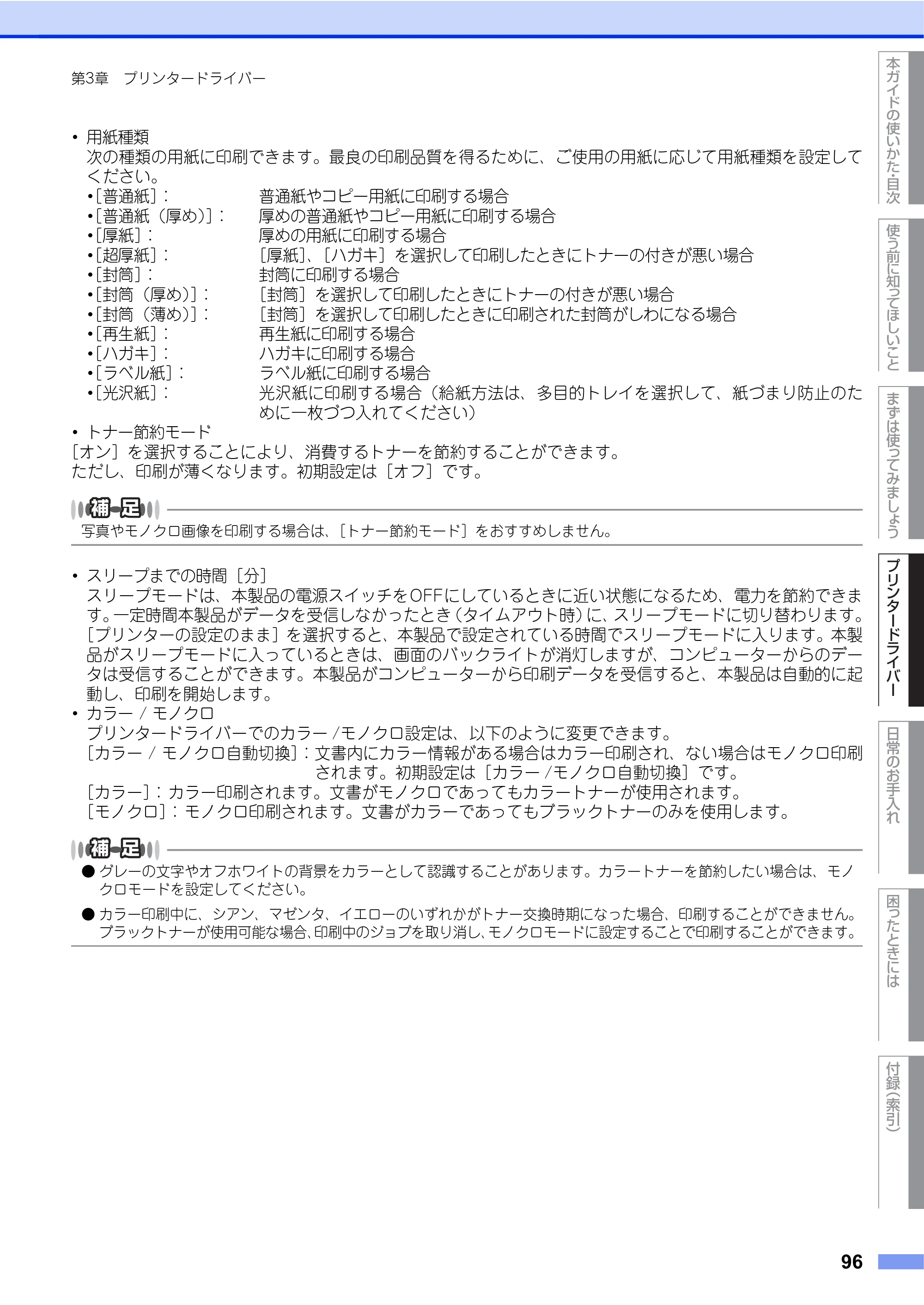 ブラザー HL-L9200CDWT ユーザーズガイド — 原本ページ — 96ページ