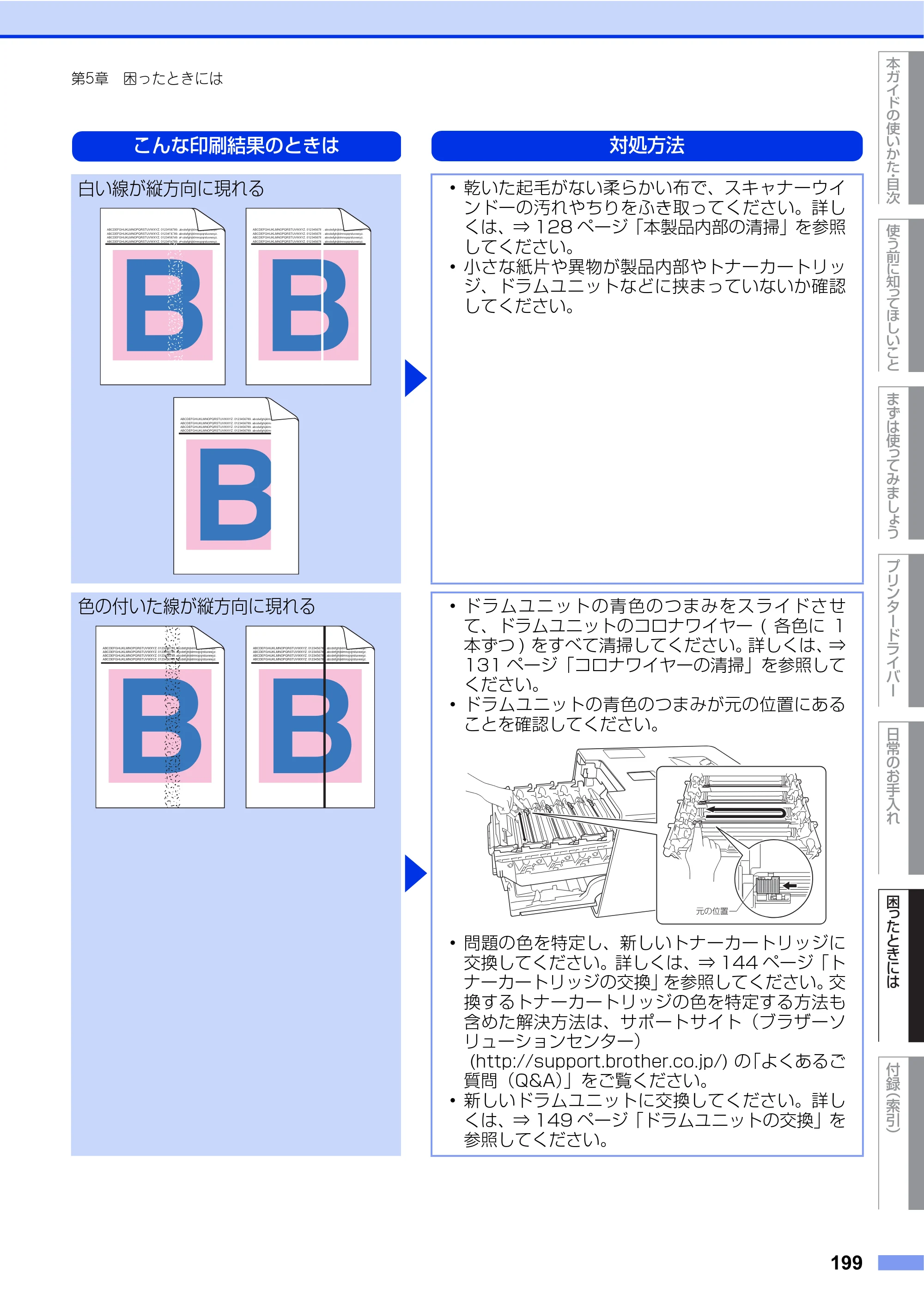 ブラザー HL-L9200CDWT ユーザーズガイド — 原本ページ — 199ページ