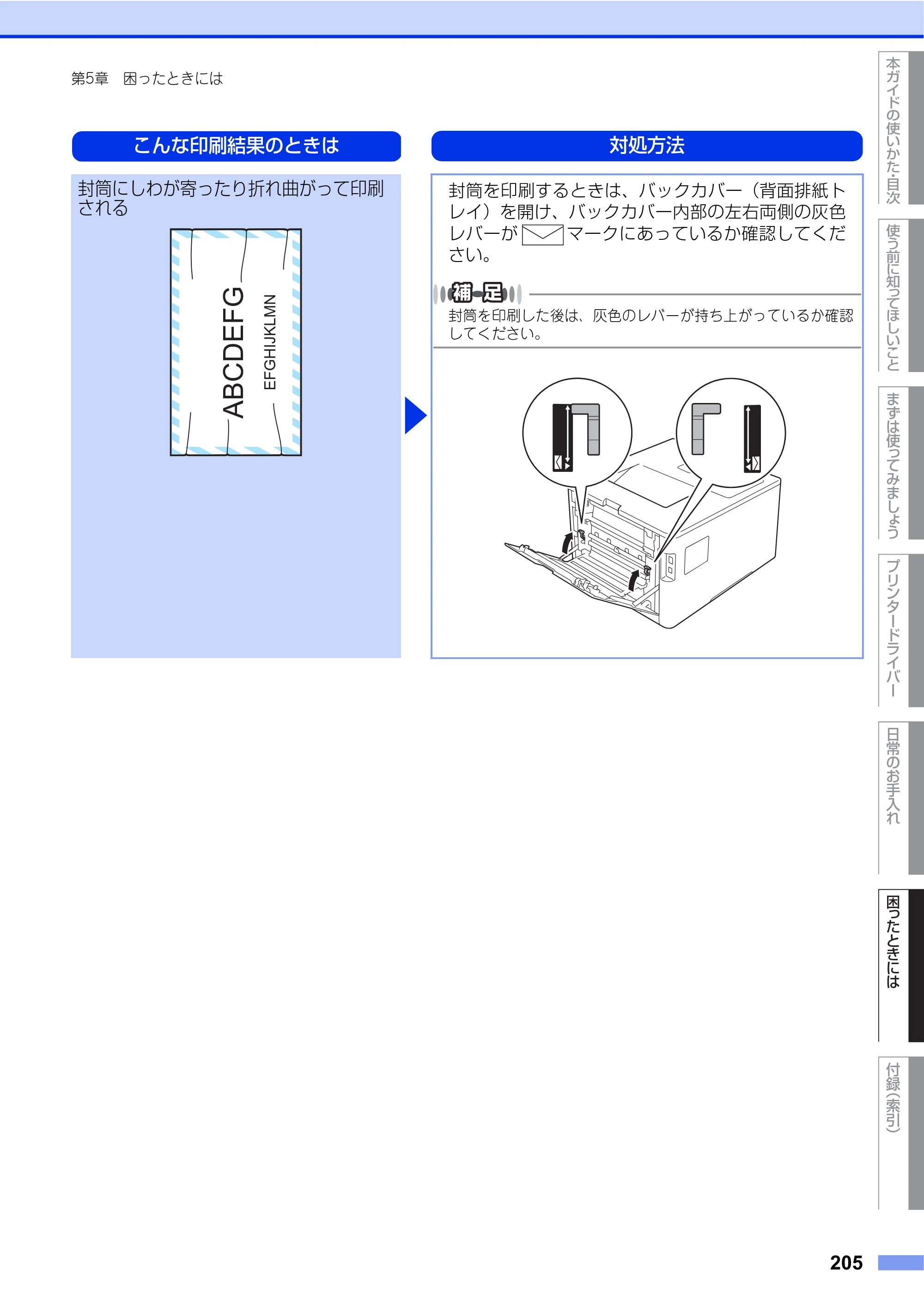 ブラザー HL-L9200CDWT ユーザーズガイド — 原本ページ — 205ページ