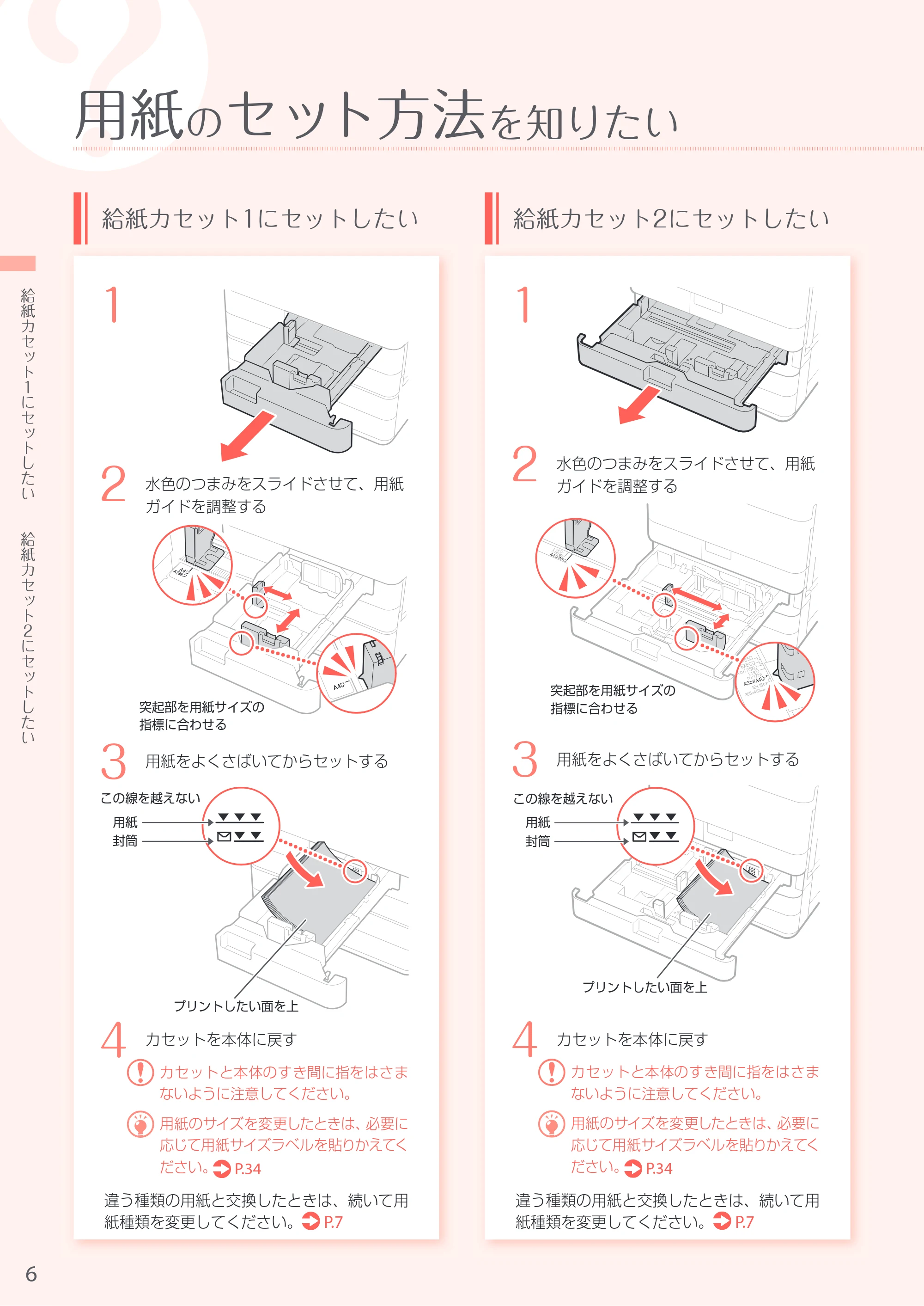 キヤノン A3機用) お困りごと解決ガイド 2017年5月25日更新 （PDF：34.0MB） — 原本ページ — 6ページ