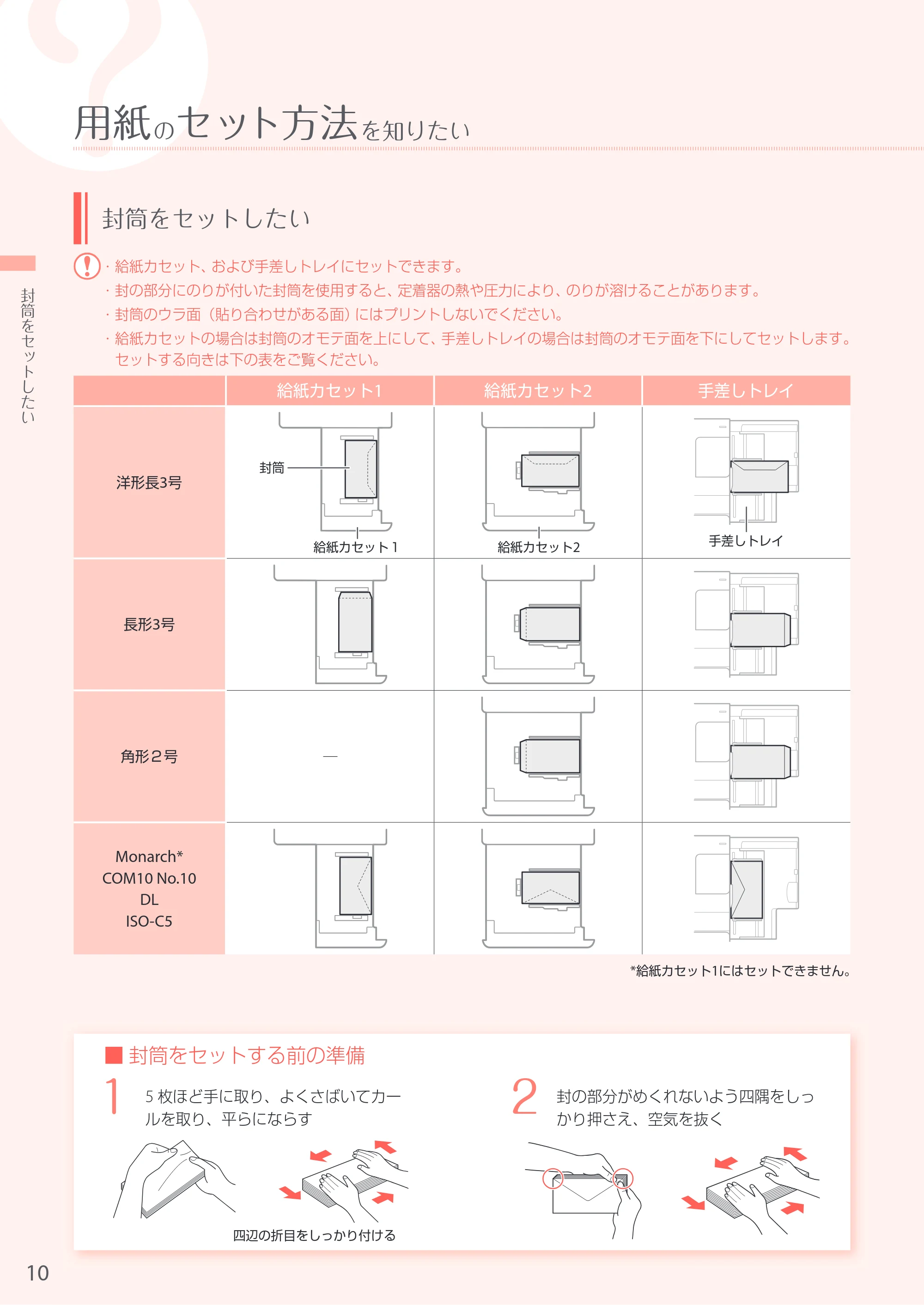キヤノン A3機用) お困りごと解決ガイド 2017年5月25日更新 （PDF：34.0MB） — 原本ページ — 10ページ