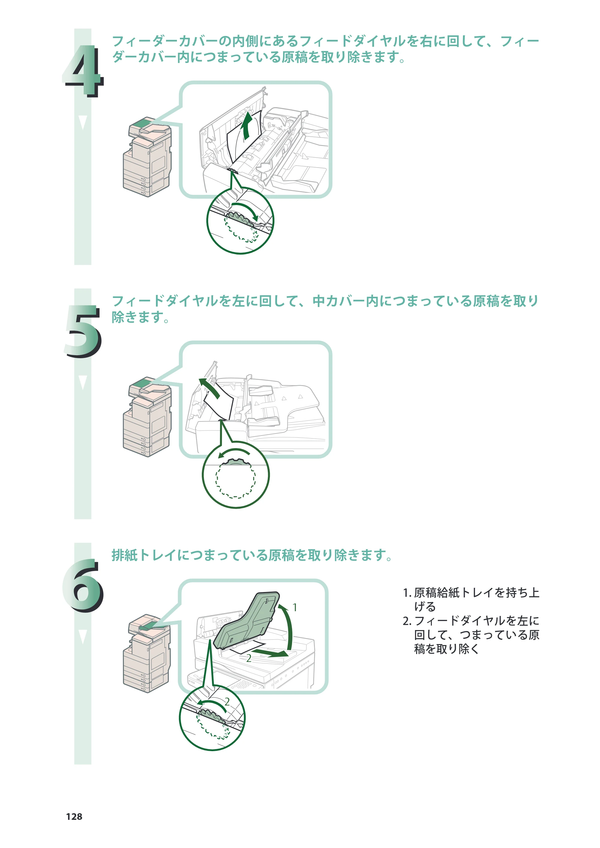 キヤノン imageRUNNER ADVANCE C5255F/C5255F-R/C5255/C5250F/C5250/C5240F/C5240F-R/C5240/C5235F/C5235 基本操作ガイド 2013年4月24日更新（PDF：15.7MB） — 原本ページ — 128ページ