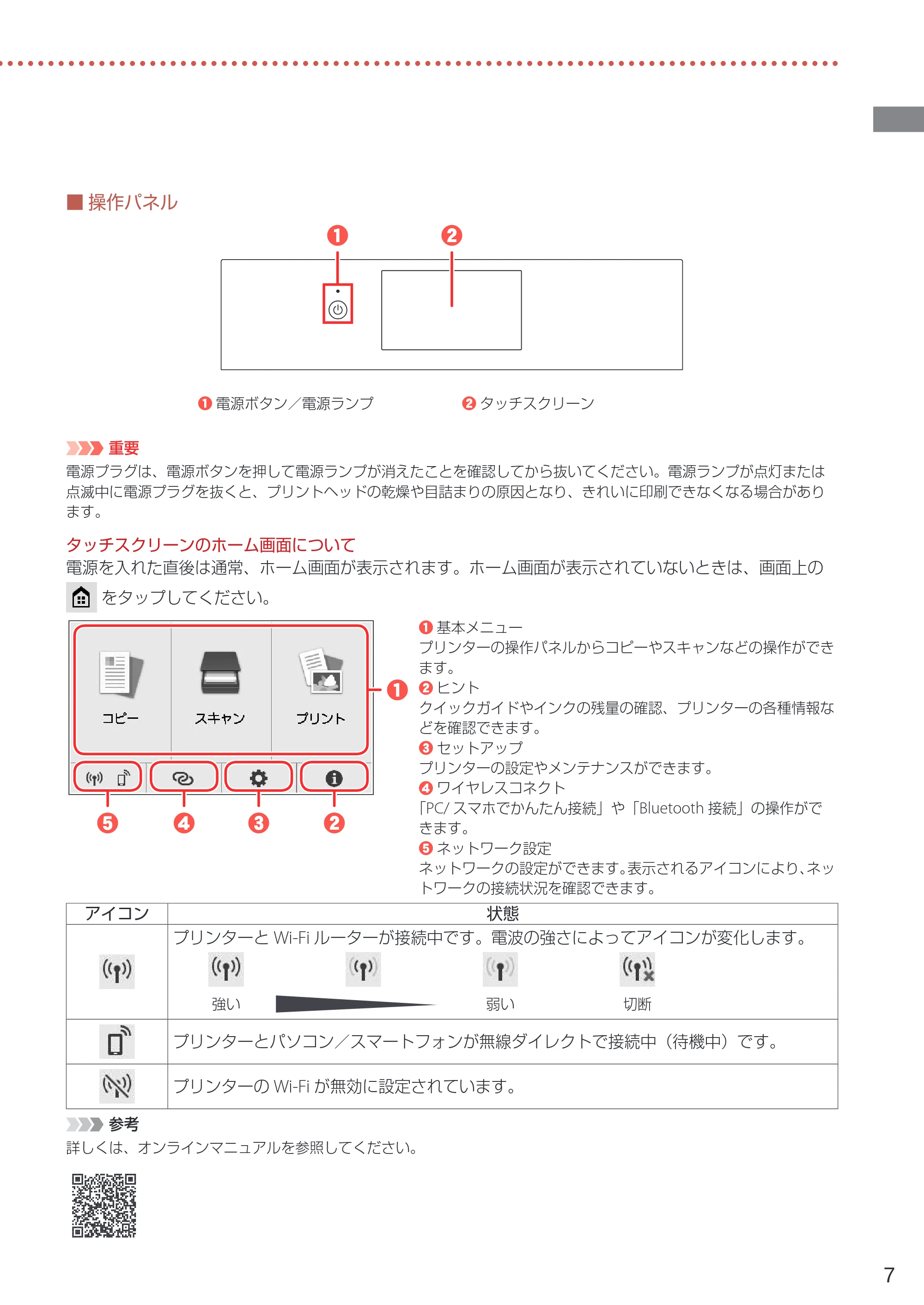 キヤノン PIXUS XK80 設置・基本操作マニュアル（PDF：7.79MB） — 原本ページ — 9ページ