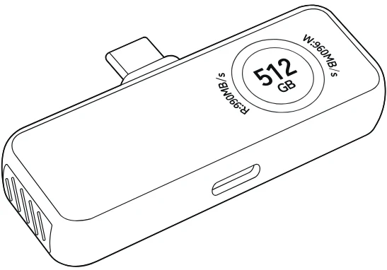 サンワサプライ 600-IPCFAN1TB / 600-IPCFAN512GB / 600-IPCFAN2TB 取扱説明書 — 600-IPCFANseries — 図版 1-1 — 1ページ