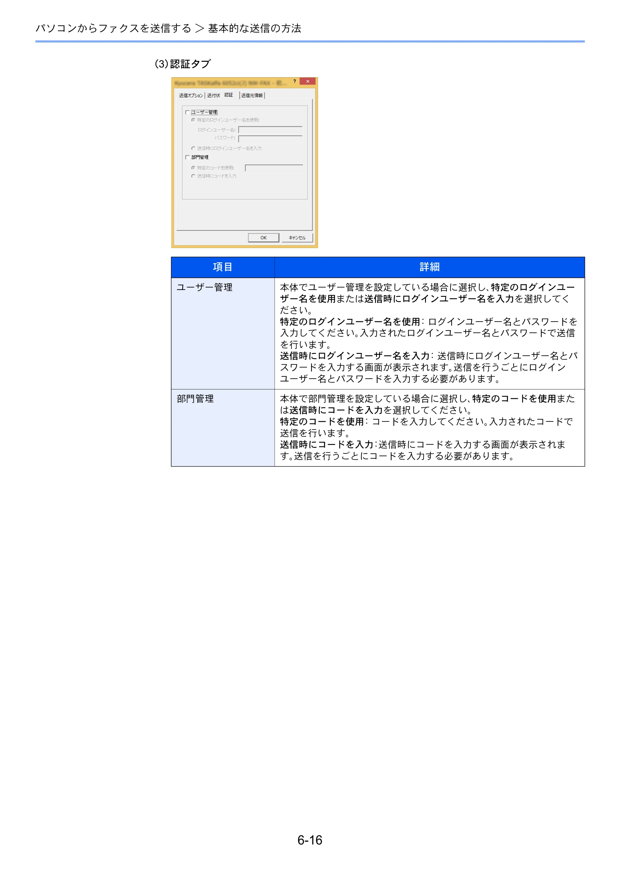 京セラ ECOSYS M2540dw ECOSYS M2540dw FAX使用説明書 — 原本ページ — 116ページ