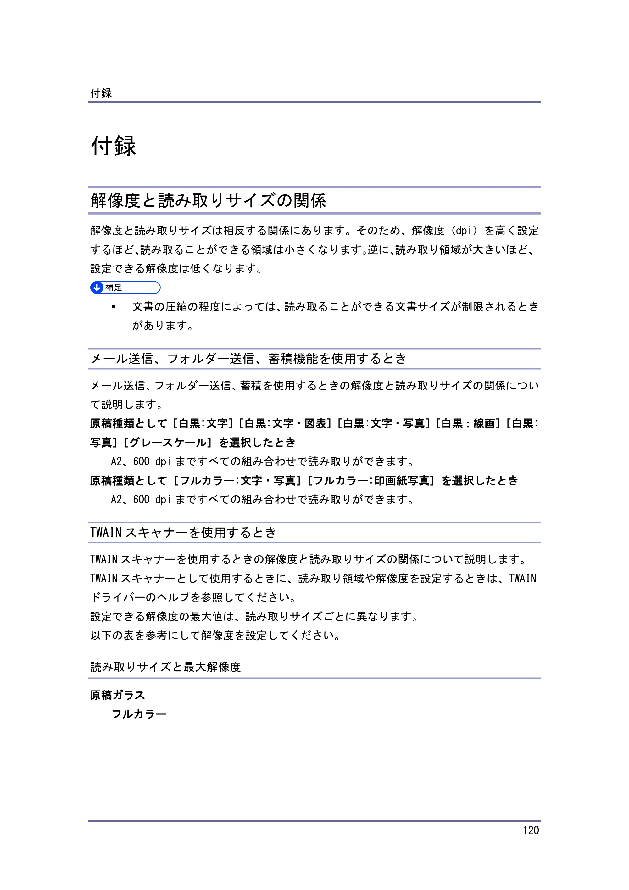 京セラ TASKalfa 4010w / TASKalfa 4011w / TASKalfa 4012w TASKalfa 4010w/4011w/4012w 使用説明書 (スキャナー) — 付録 — 原本ページ — 120ページ