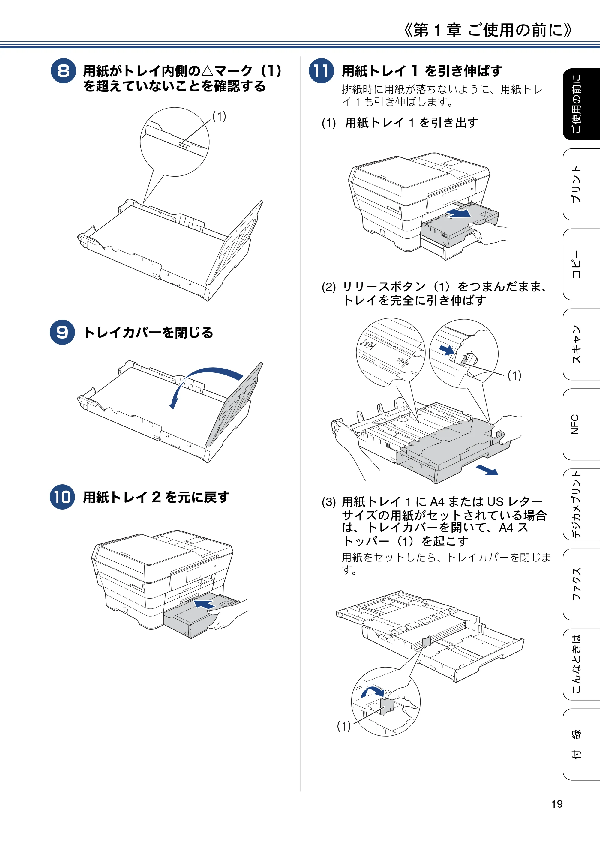 ブラザー MFC-J6990CDW ユーザーズガイド ～基本編～ — 原本ページ — 19ページ
