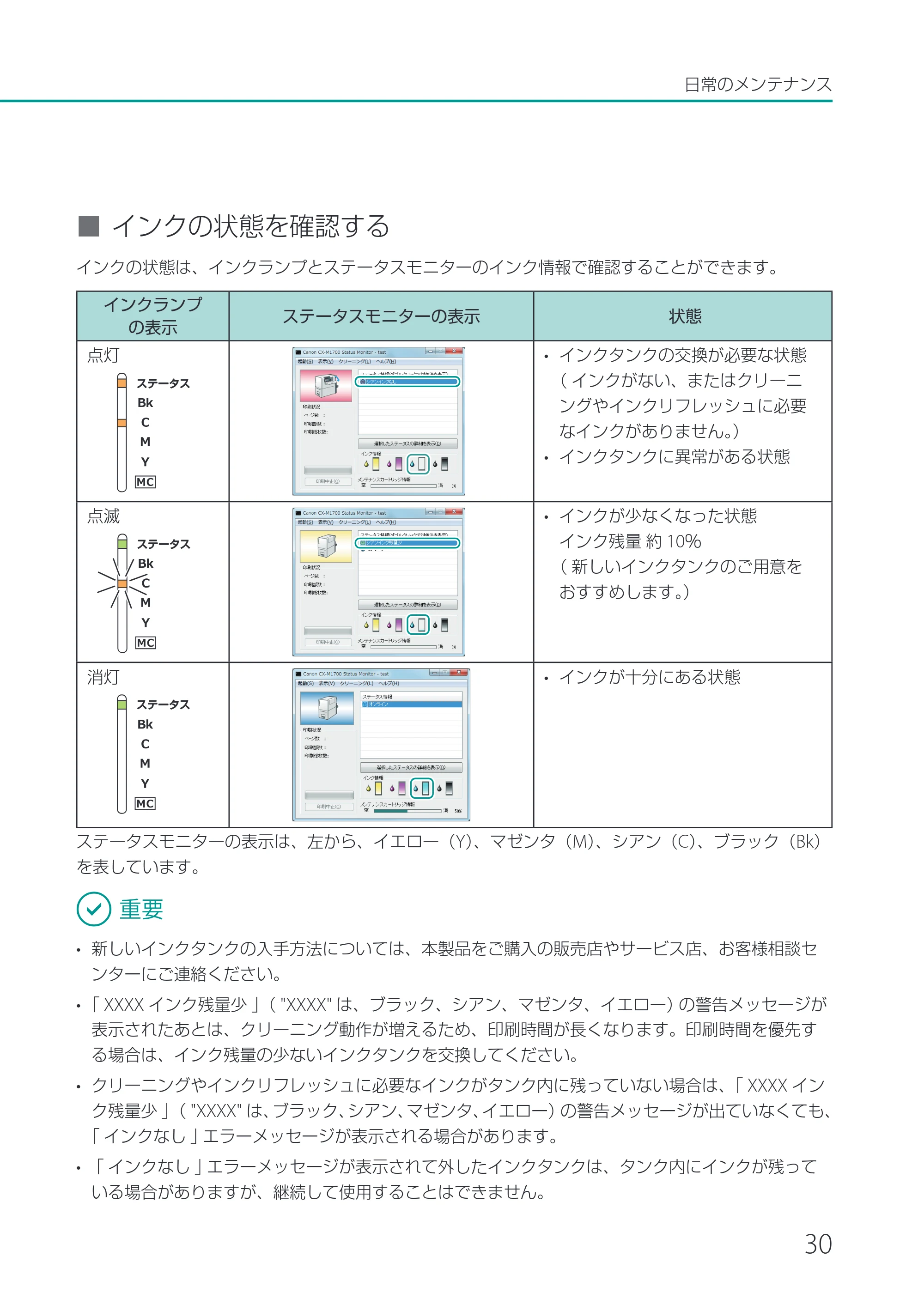 キヤノン CX-M1700 CX-M1700 基本操作ガイド （PDF形式／13.23Mバイト） — 原本ページ — 33ページ