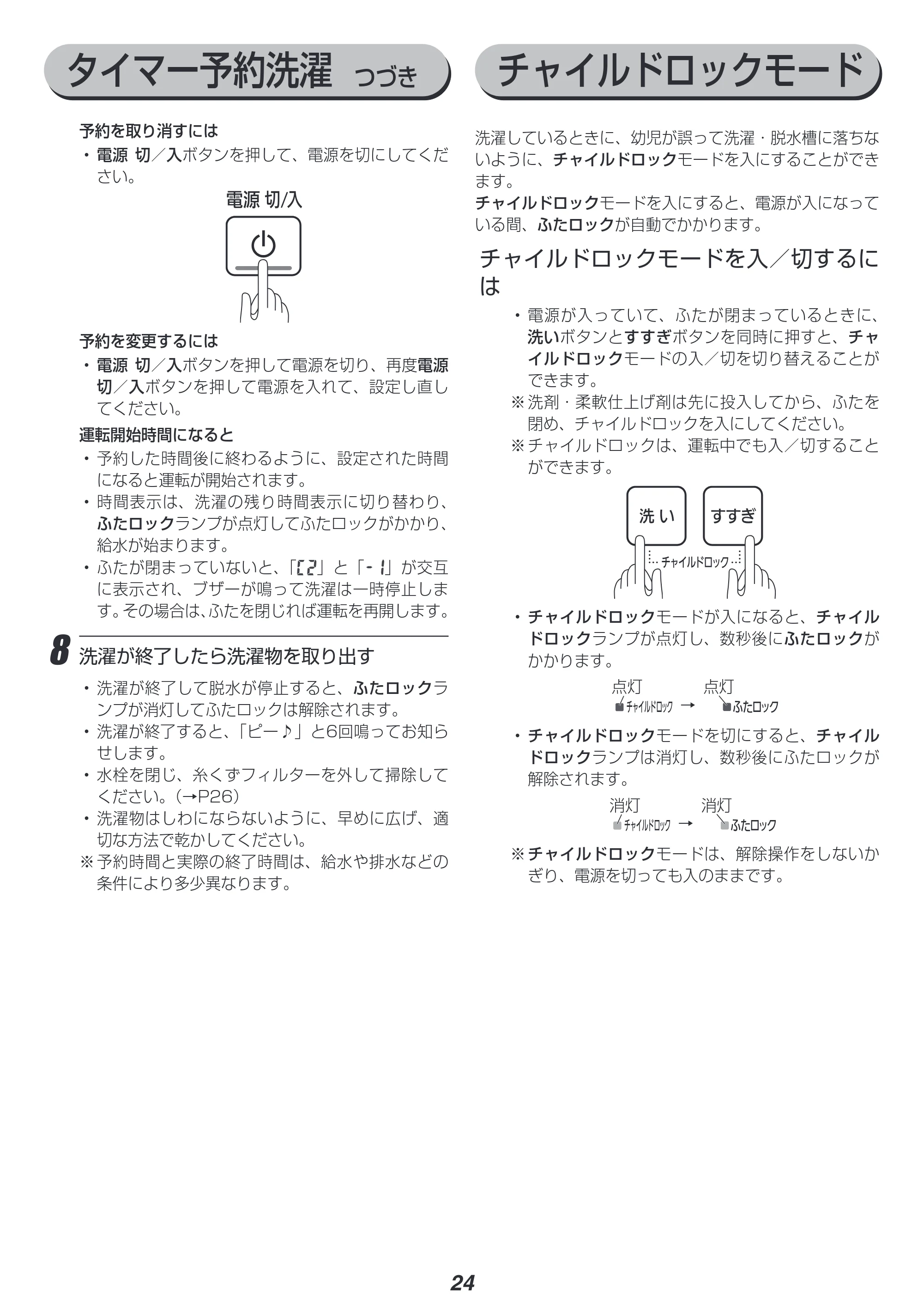 アイリスオーヤマ IAW-T705E 取扱説明書 — 原本ページ — 24ページ