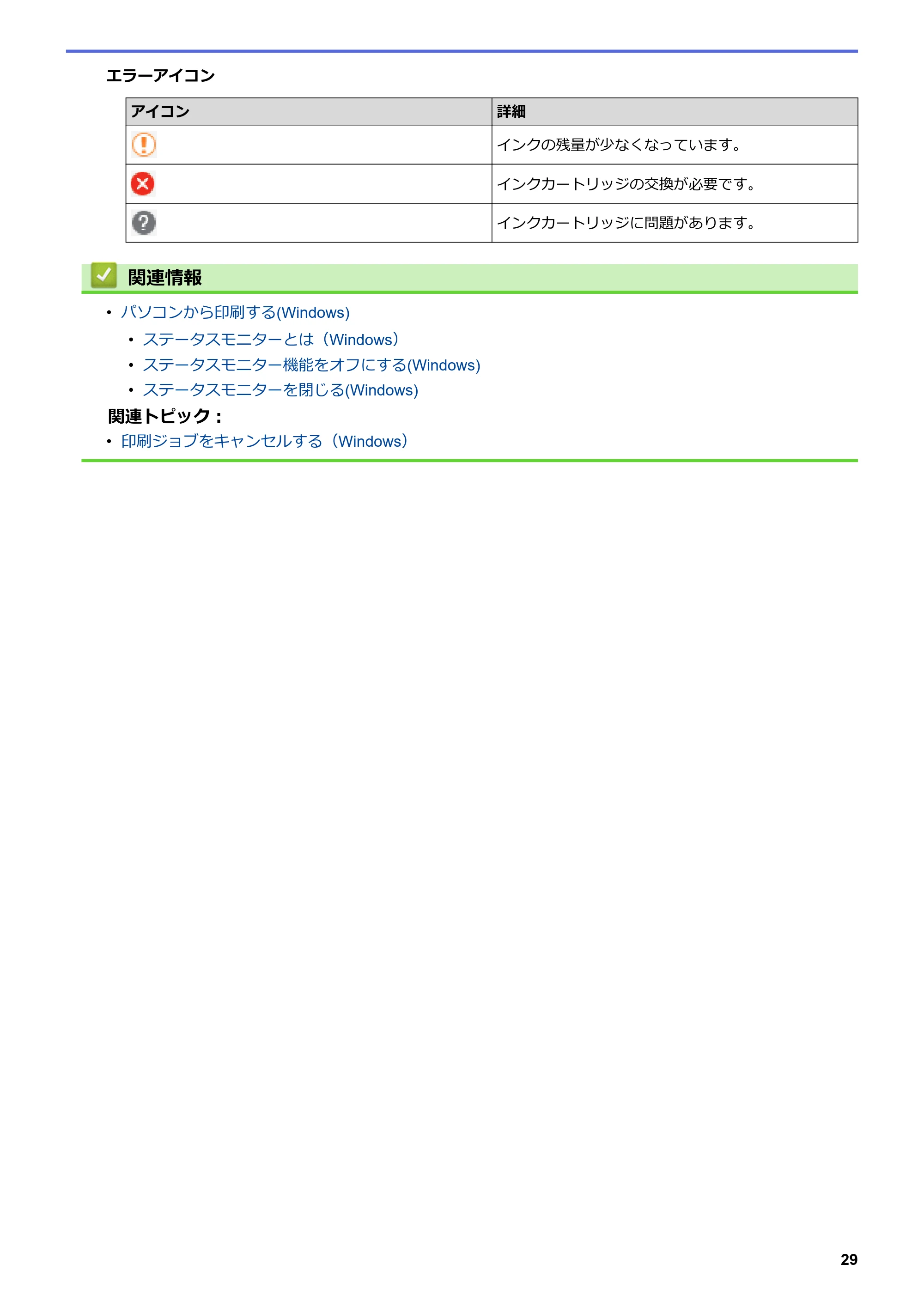 ブラザー DCP-J988N / MFC-J1500N / MFC-J1605DN ユーザーズガイド(印刷用) ~パソコン活用&ネットワーク~ — 原本ページ — 34ページ