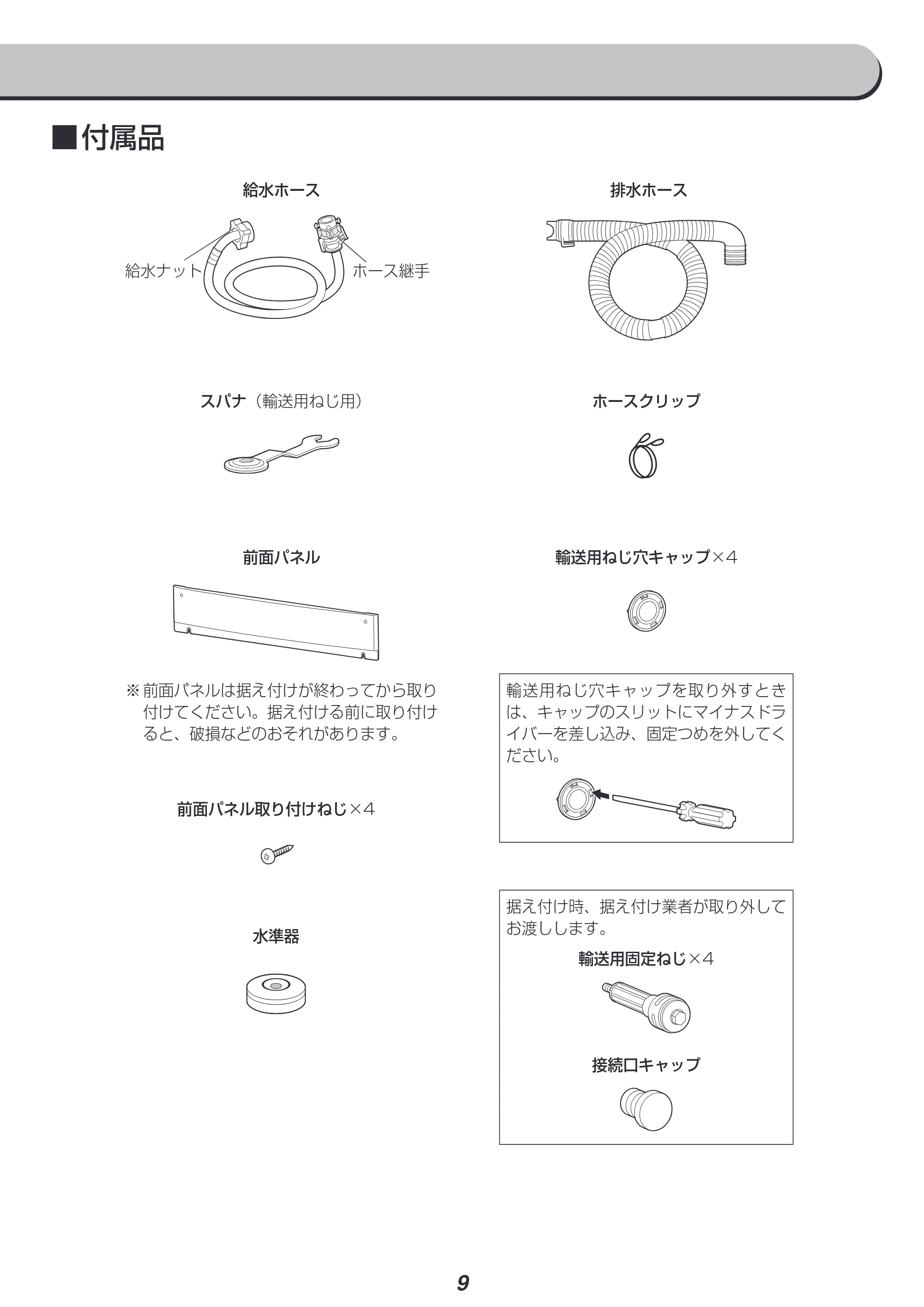 アイリスオーヤマ FL81R-W 取扱説明書 — 原本ページ — 9ページ
