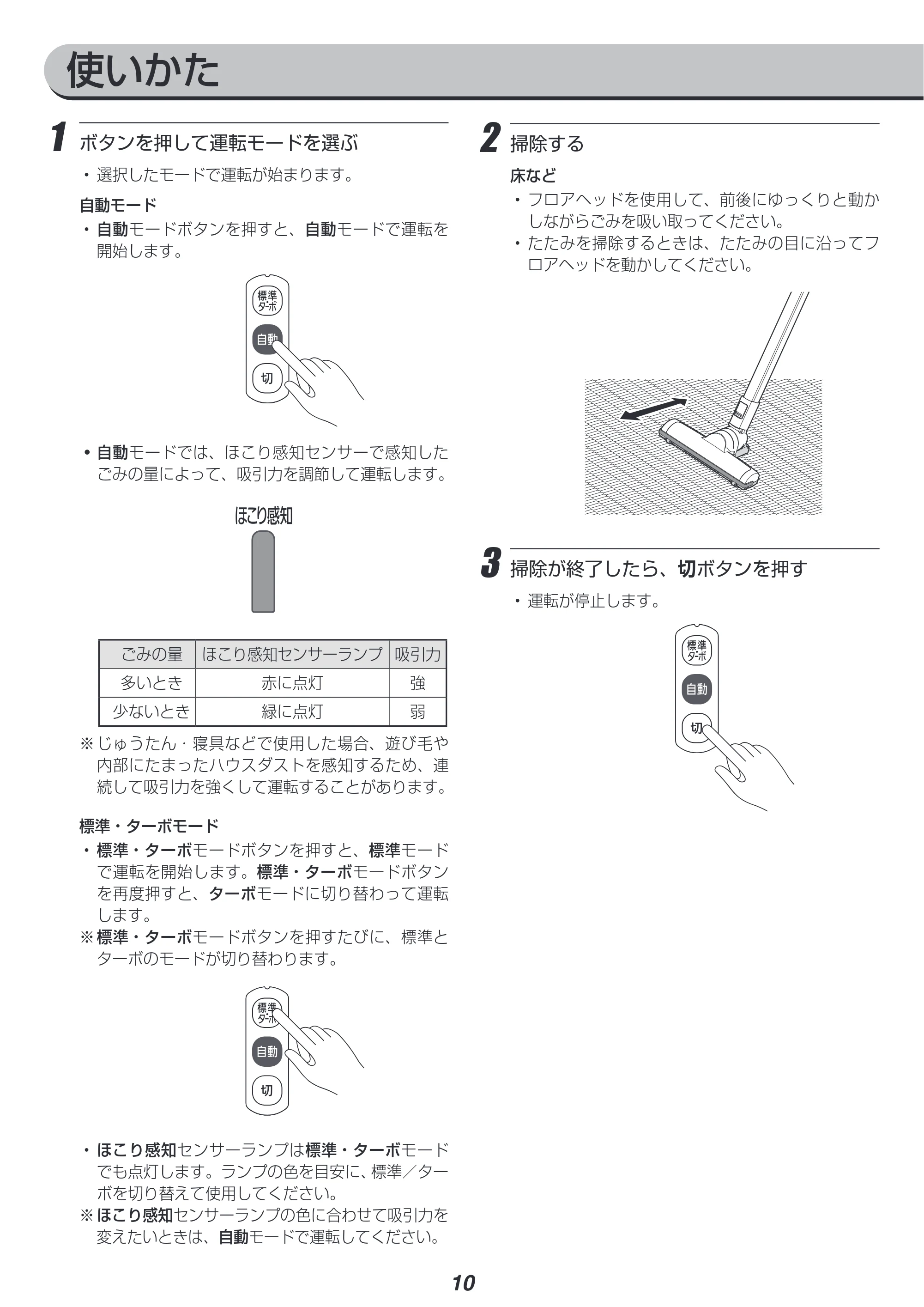 アイリスオーヤマ SBD-74 取扱説明書 — 原本ページ — 10ページ