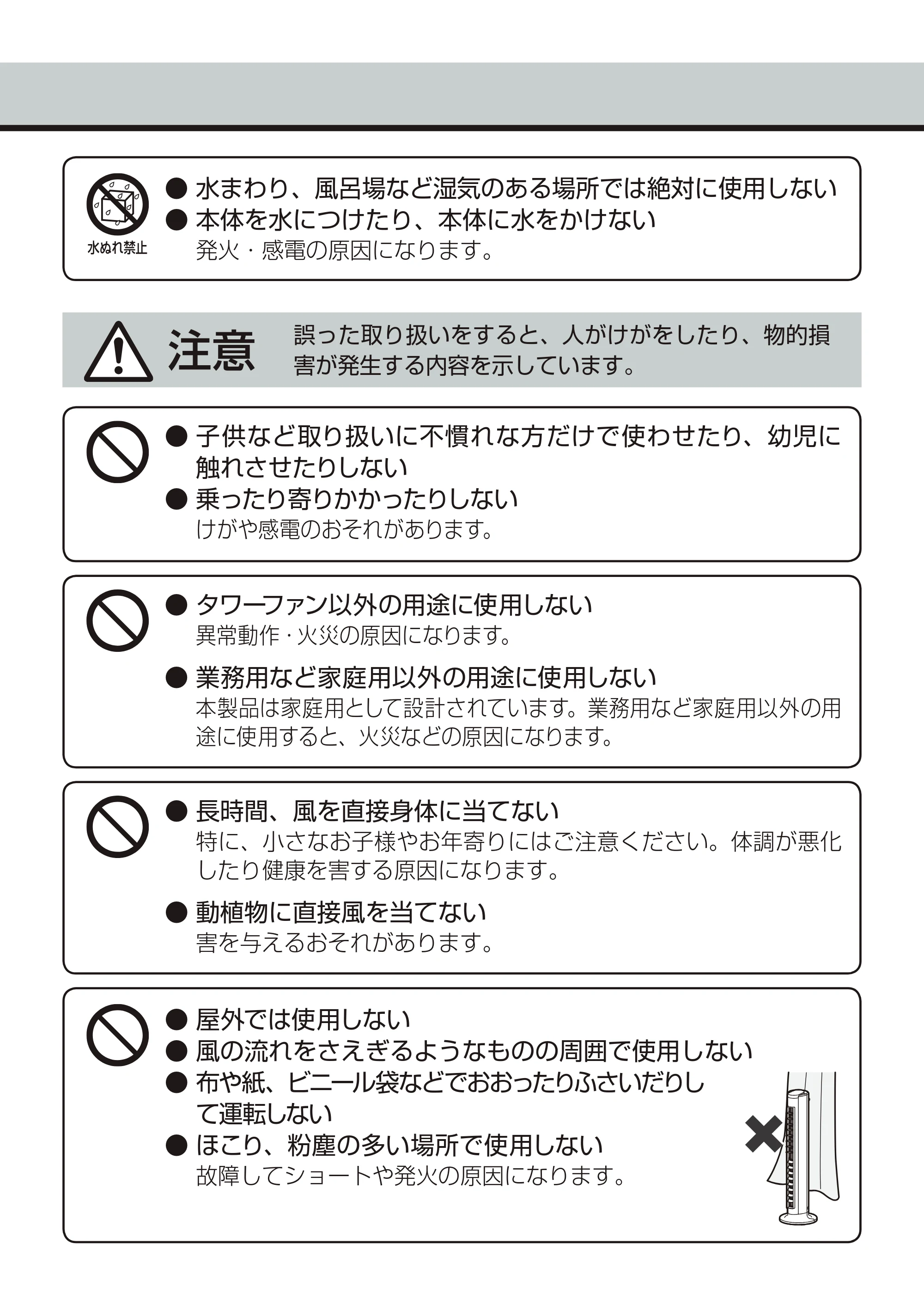 アイリスオーヤマ TWF-C81 取扱説明書 — 原本ページ — 5ページ
