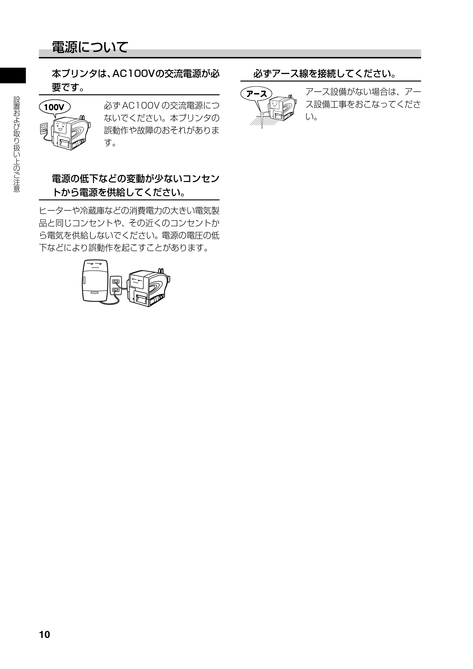 サトー SATOC(サトック) ST308R / 312R / ATOC(サトック) ST308R / 312R 取扱説明書（第5版） — 原本ページ — 12ページ