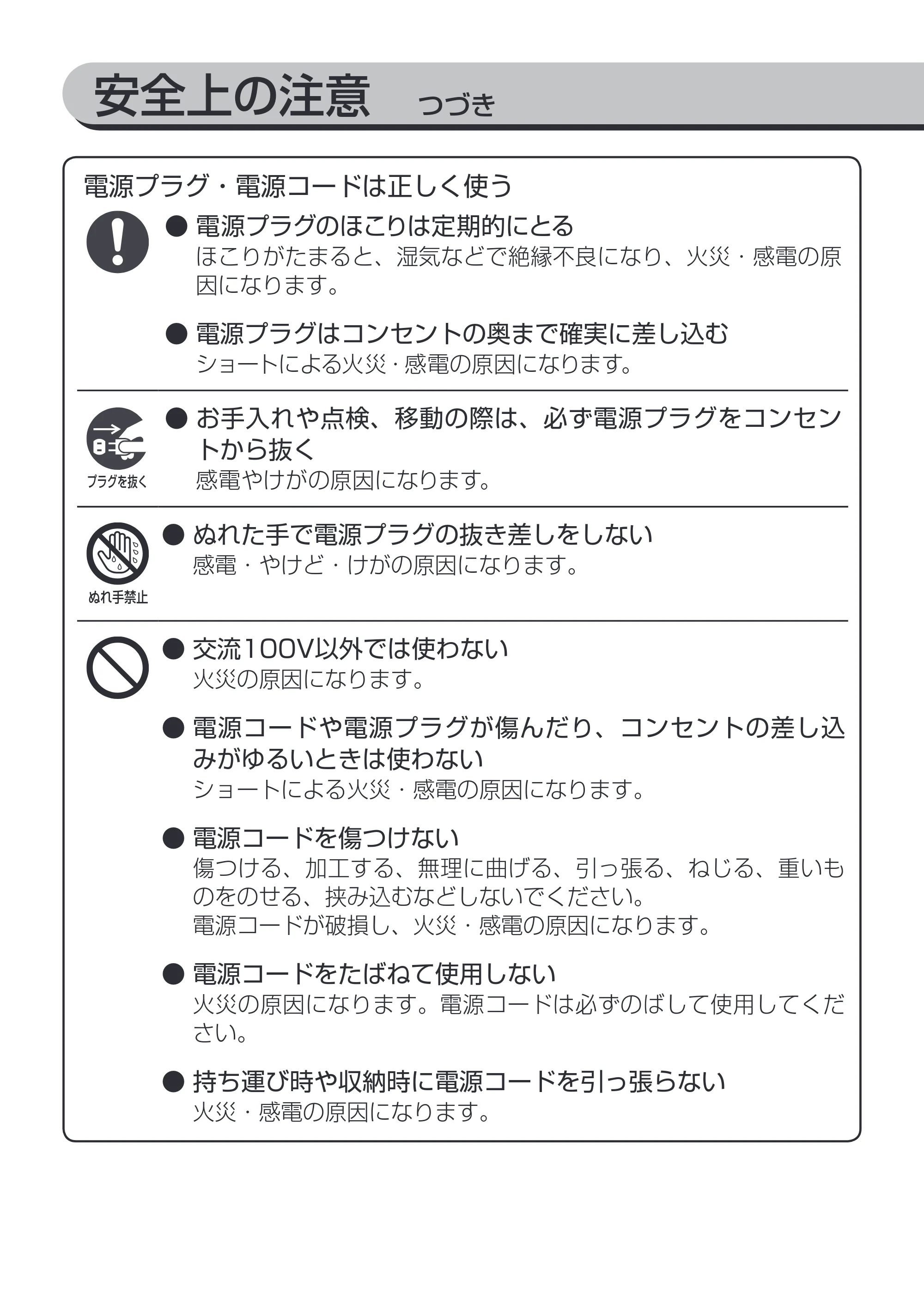アイリスオーヤマ PCF-SC12 取扱説明書 — 原本ページ — 3ページ