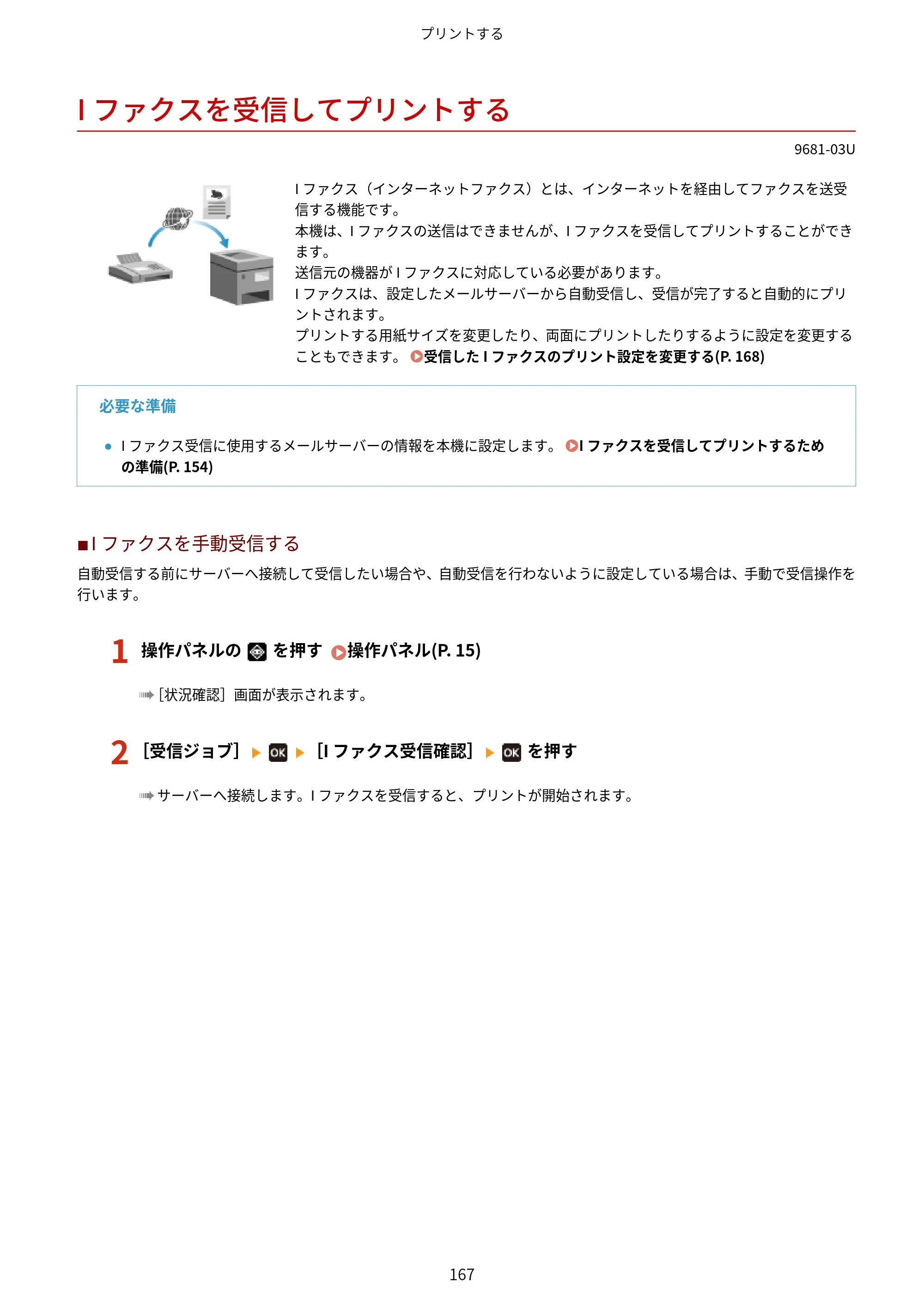 キヤノン LBP244・LBP241 ユーザーズガイド 2023年5月25日掲載（PDF：3.30MB） — Iファクスを受信してプリントする — 原本ページ — 175ページ