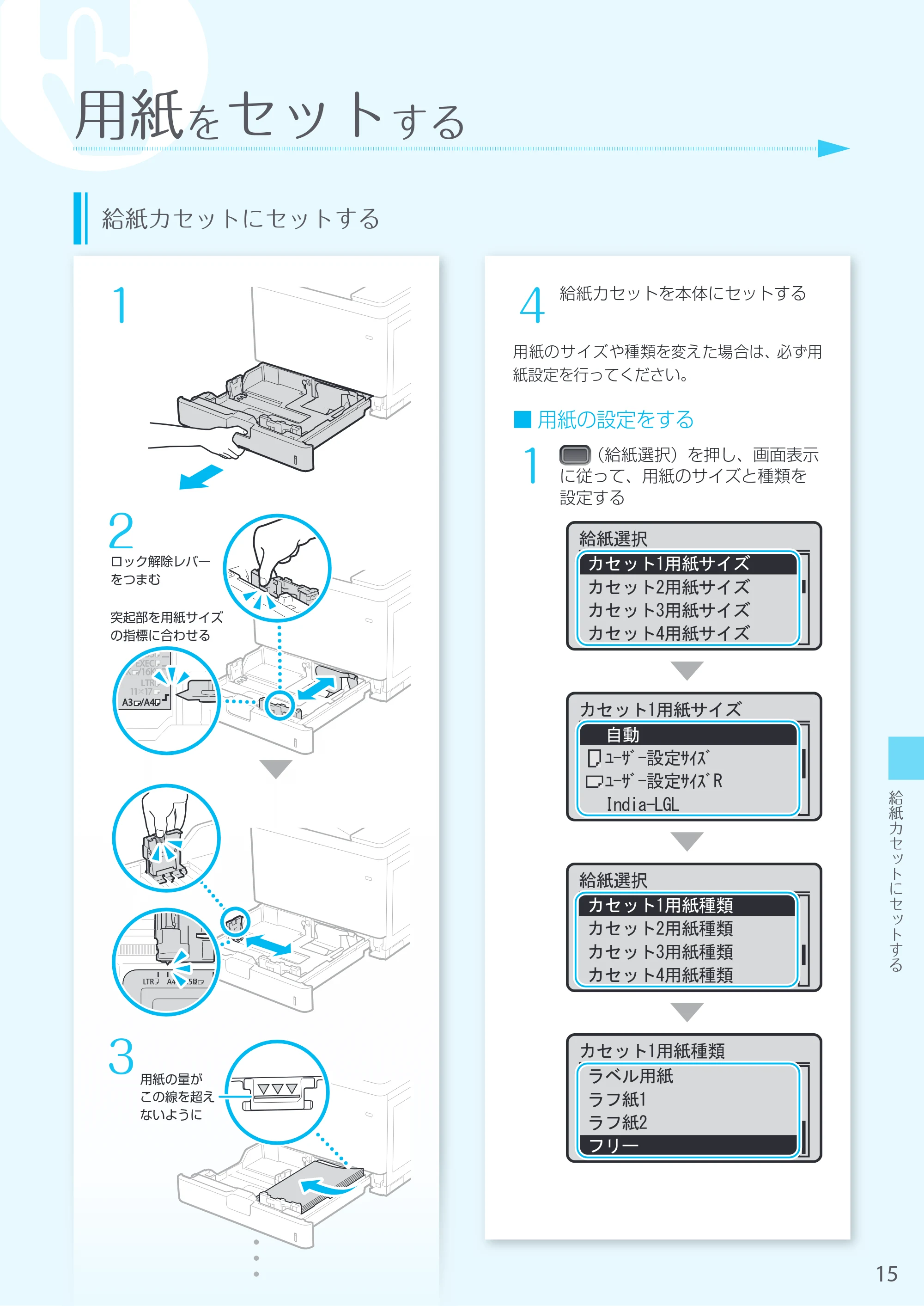 キヤノン LBP853Ci/LBP852Ci/LBP851C はじめにお読みください 2019年5月15日掲載（PDF：14.4MB） — 原本ページ — 15ページ