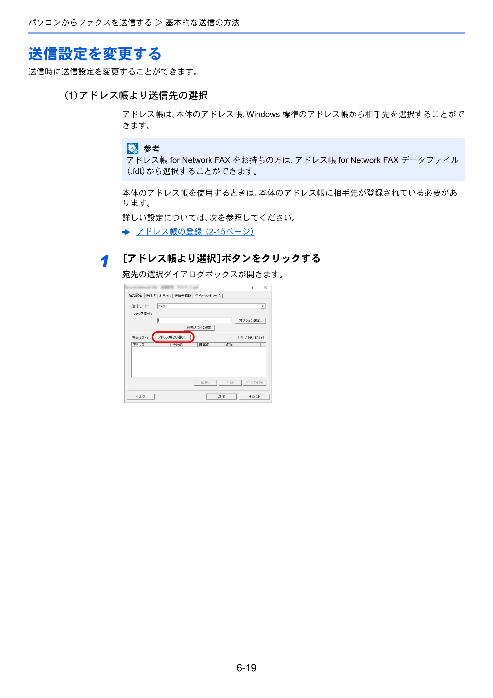 京セラ TASKalfa 2554ci / TASKalfa 3554ci / TASKalfa 4054ci TASKalfa 7004i/6003i/5004i FAX使用説明書 — 送信設定を変更する — 原本ページ — 162ページ