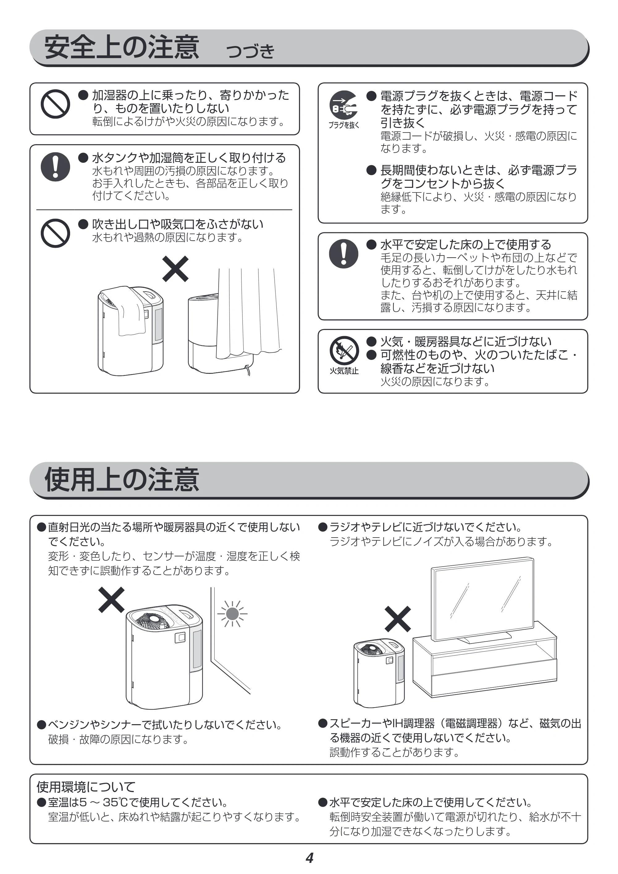 アイリスオーヤマ HCK-5519 取扱説明書 — 原本ページ — 4ページ