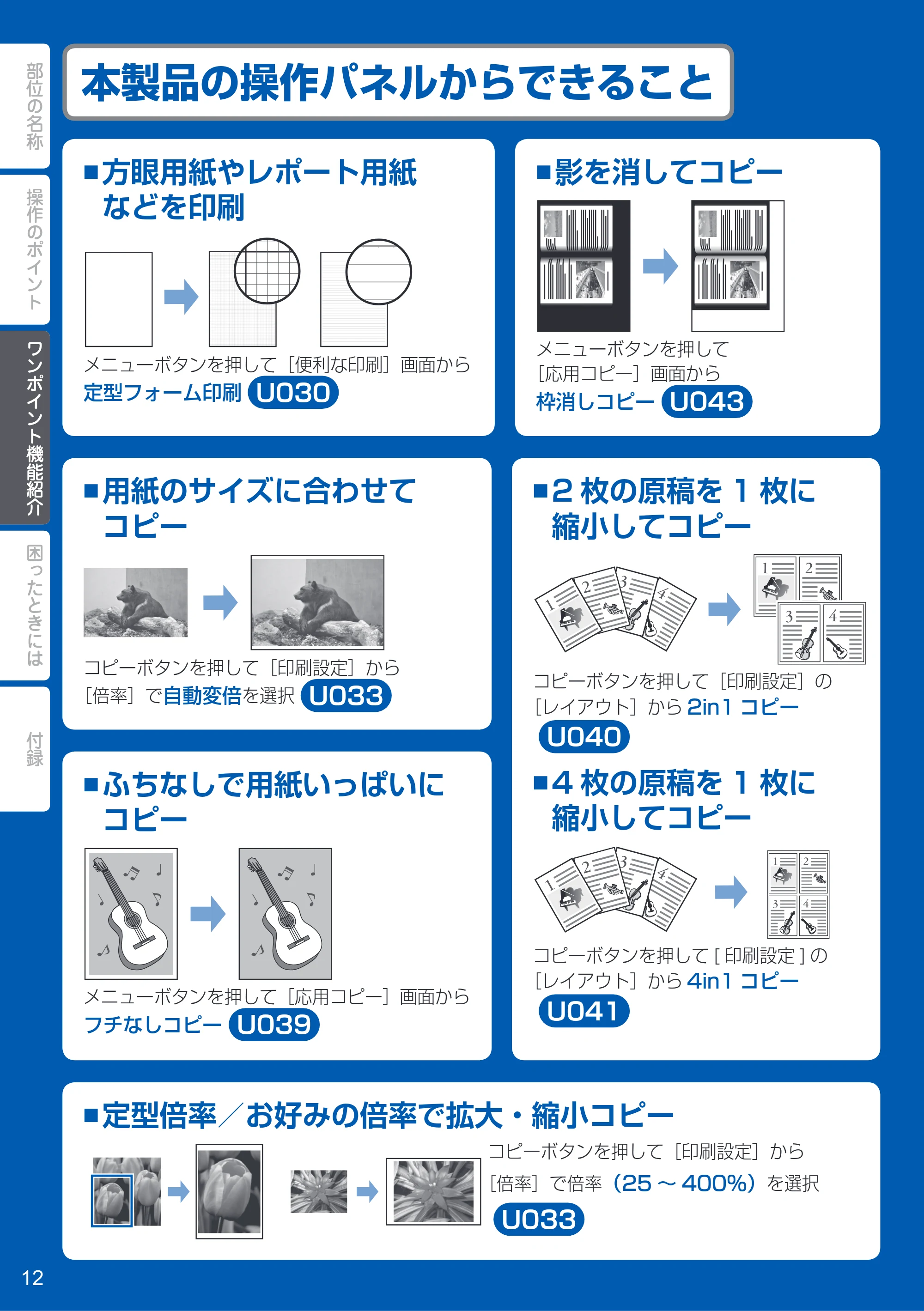 キヤノン PIXUS MX893 PIXUS 早わかり（PDF：6.18MB） — 本製品の操作パネルからできること — 原本ページ — 14ページ
