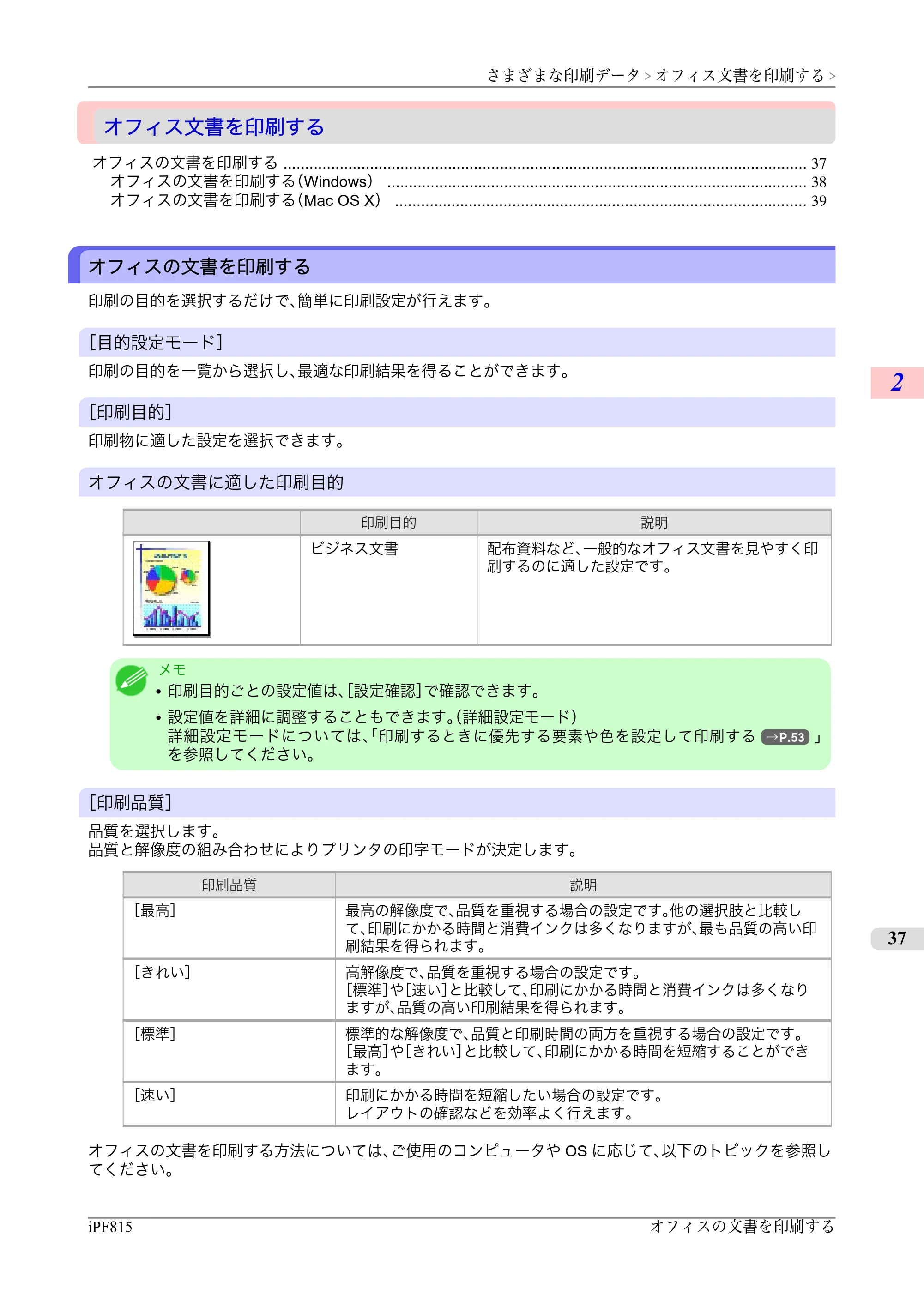 キヤノン iPF815/825 ユーザーズマニュアル （iPF815用） （PDF形式／42Mバイト） — 原本ページ — 53ページ