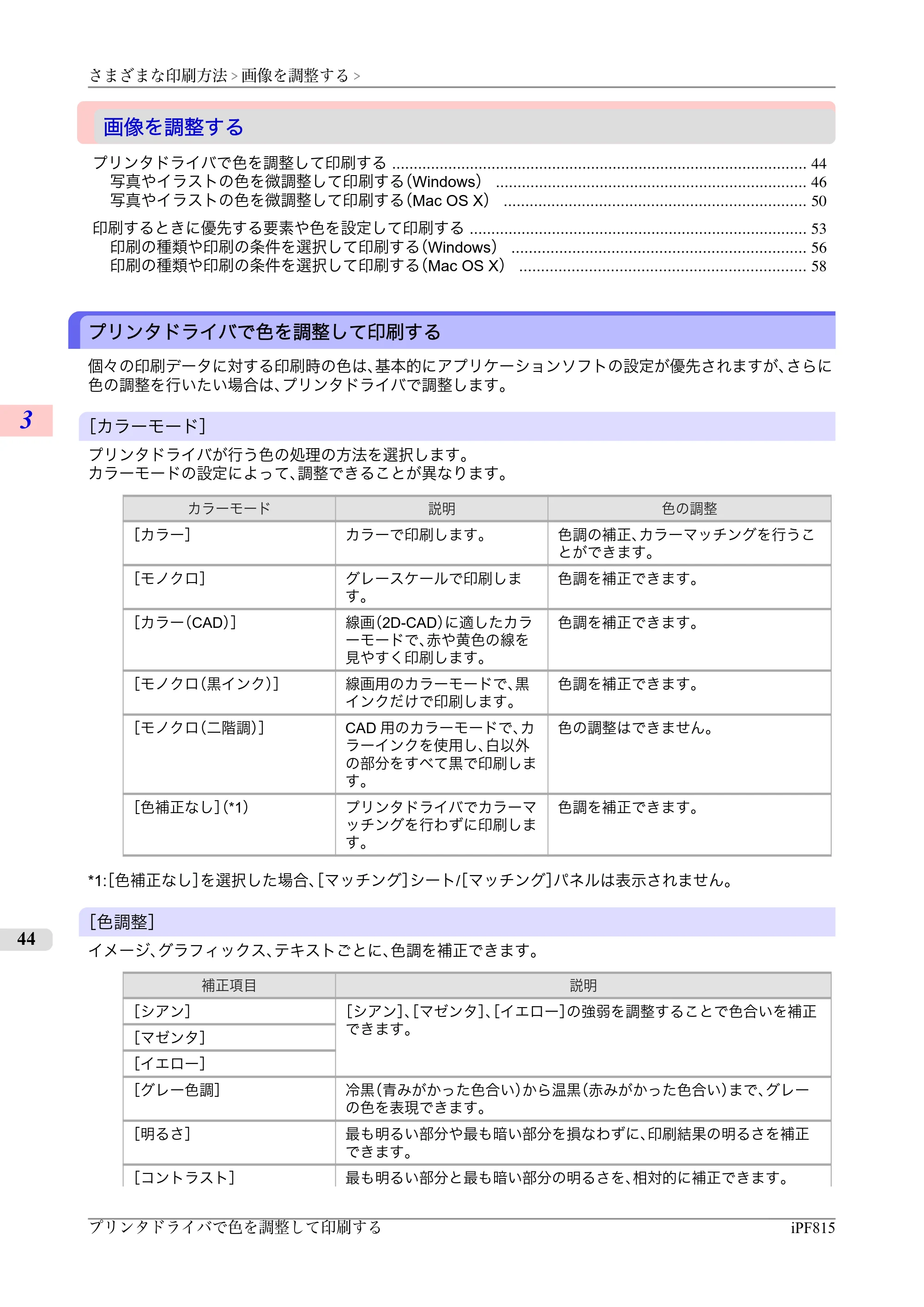 キヤノン iPF815/825 ユーザーズマニュアル （iPF815用） （PDF形式／42Mバイト） — 原本ページ — 60ページ
