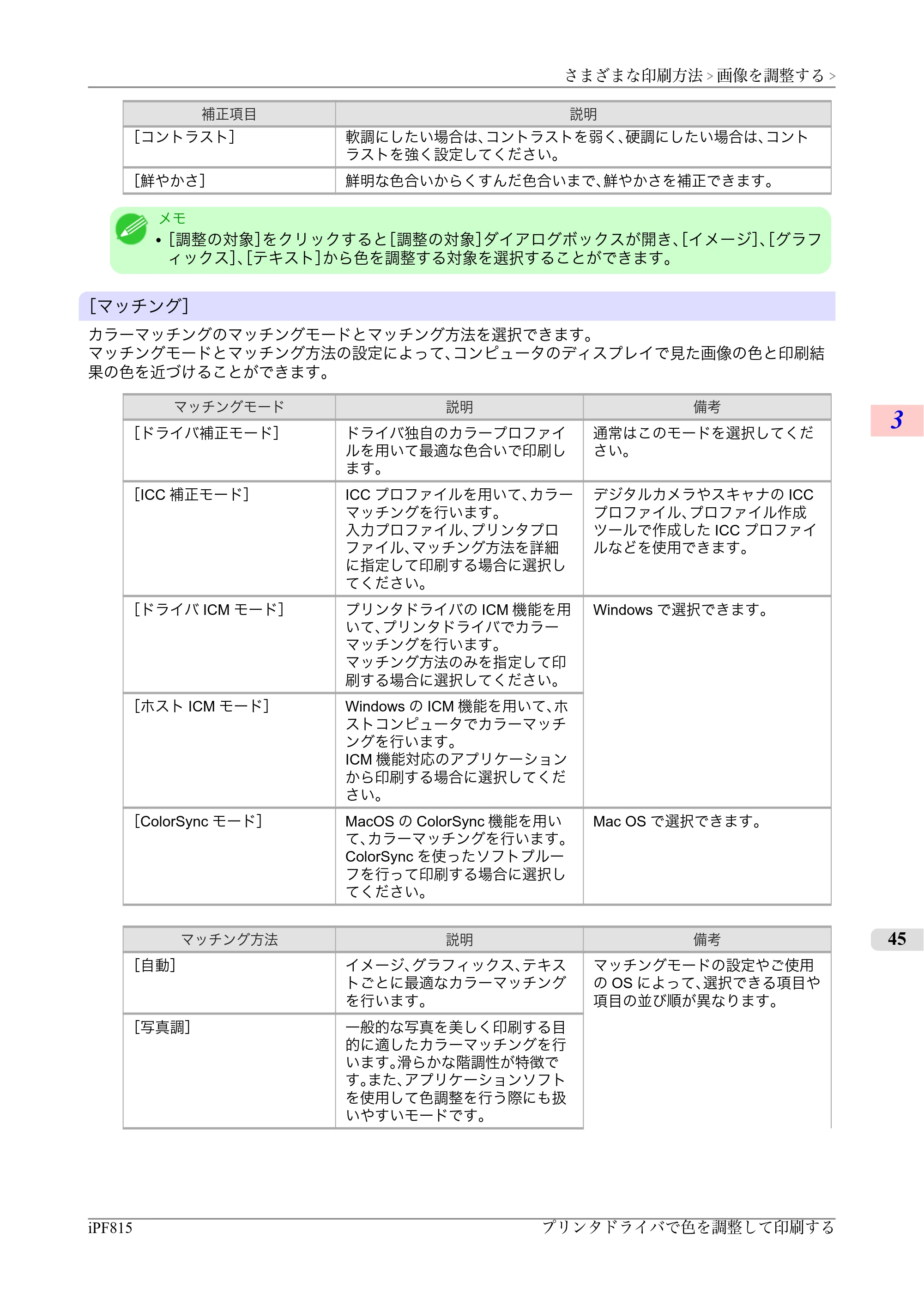 キヤノン iPF815/825 ユーザーズマニュアル （iPF815用） （PDF形式／42Mバイト） — 原本ページ — 61ページ