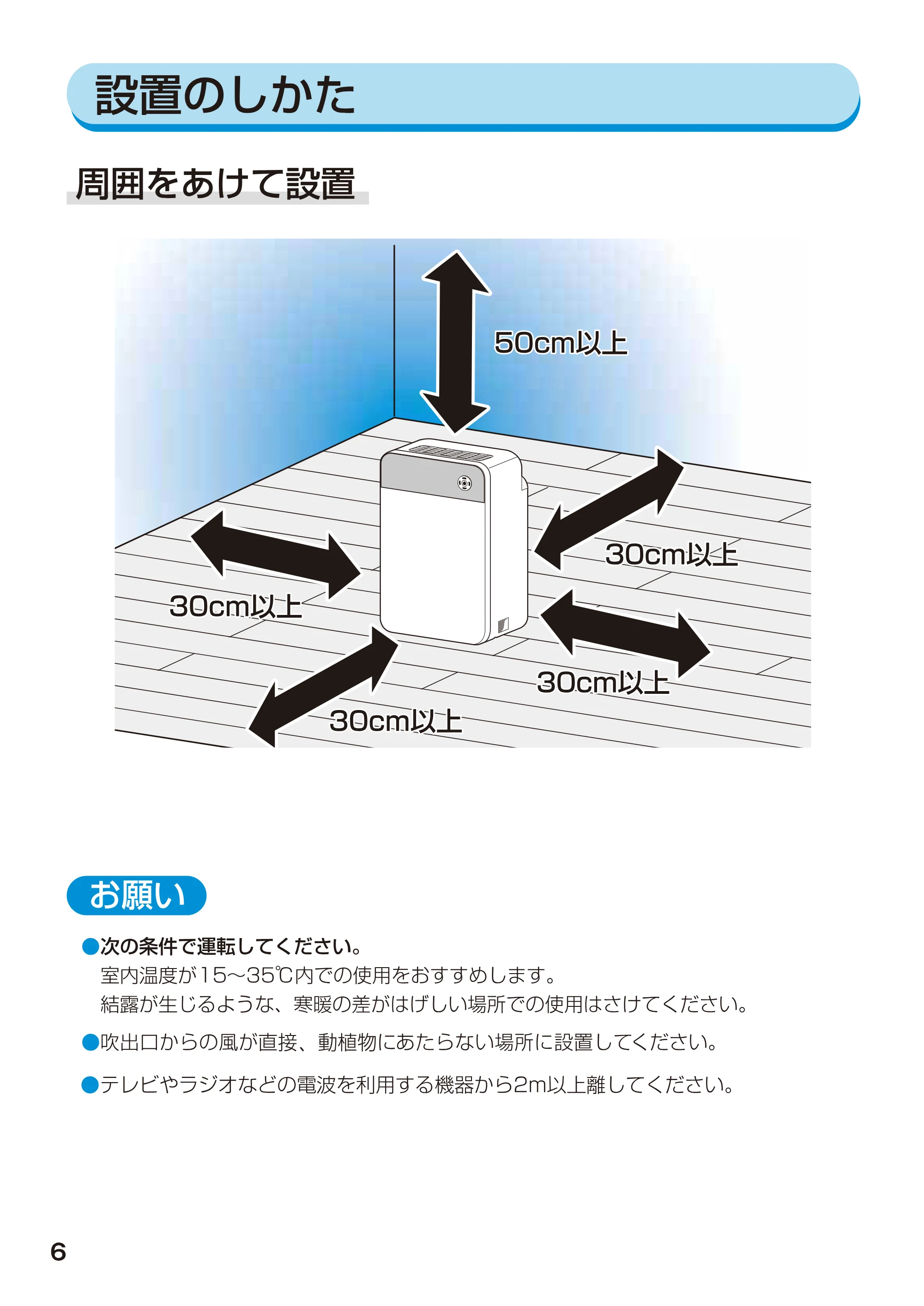 アイリスオーヤマ EJC-65 取扱説明書 — 原本ページ — 6ページ