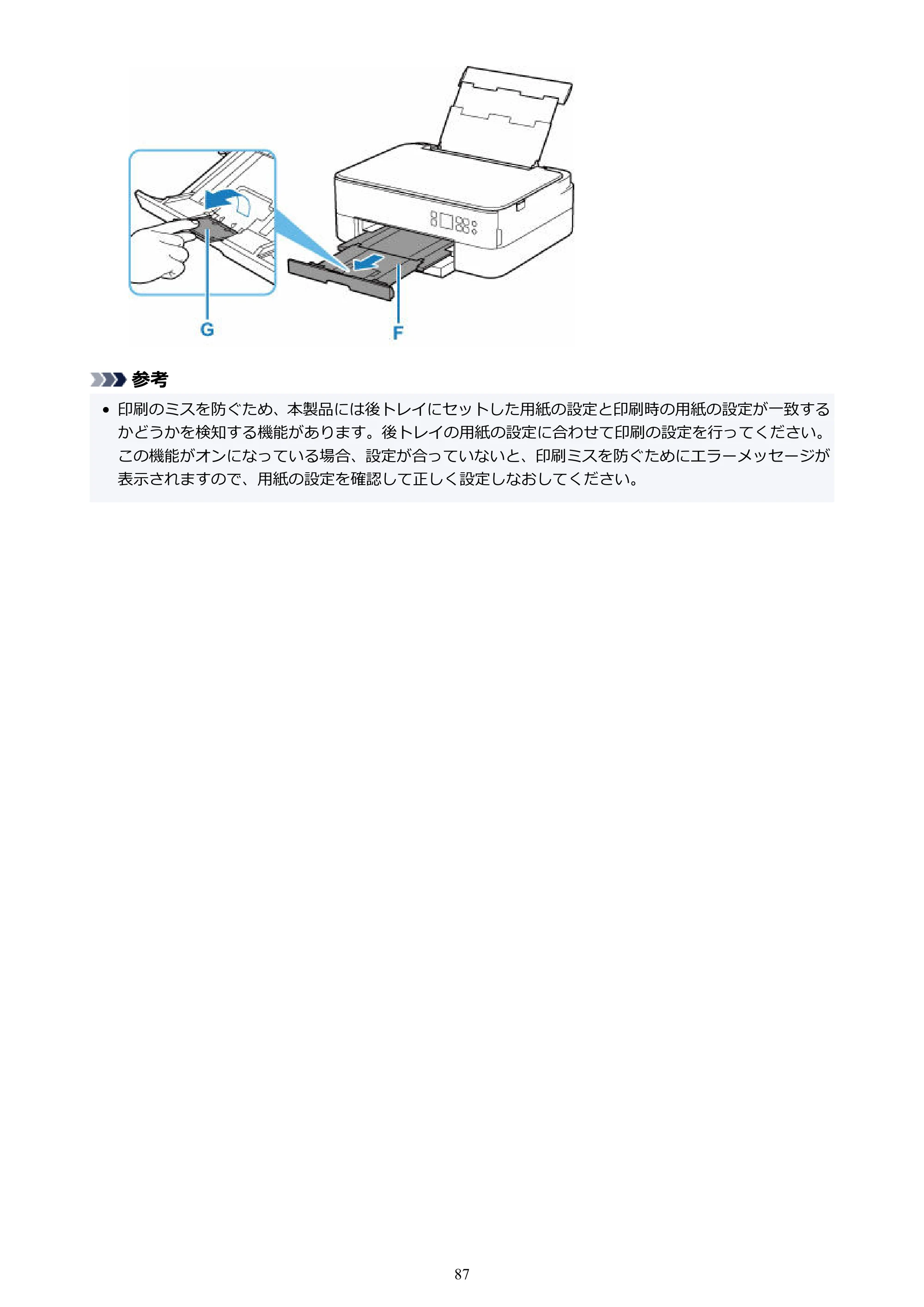 キヤノン PIXUS TS5430 オンラインマニュアル PDF版（Windows版） — 原本ページ — 87ページ
