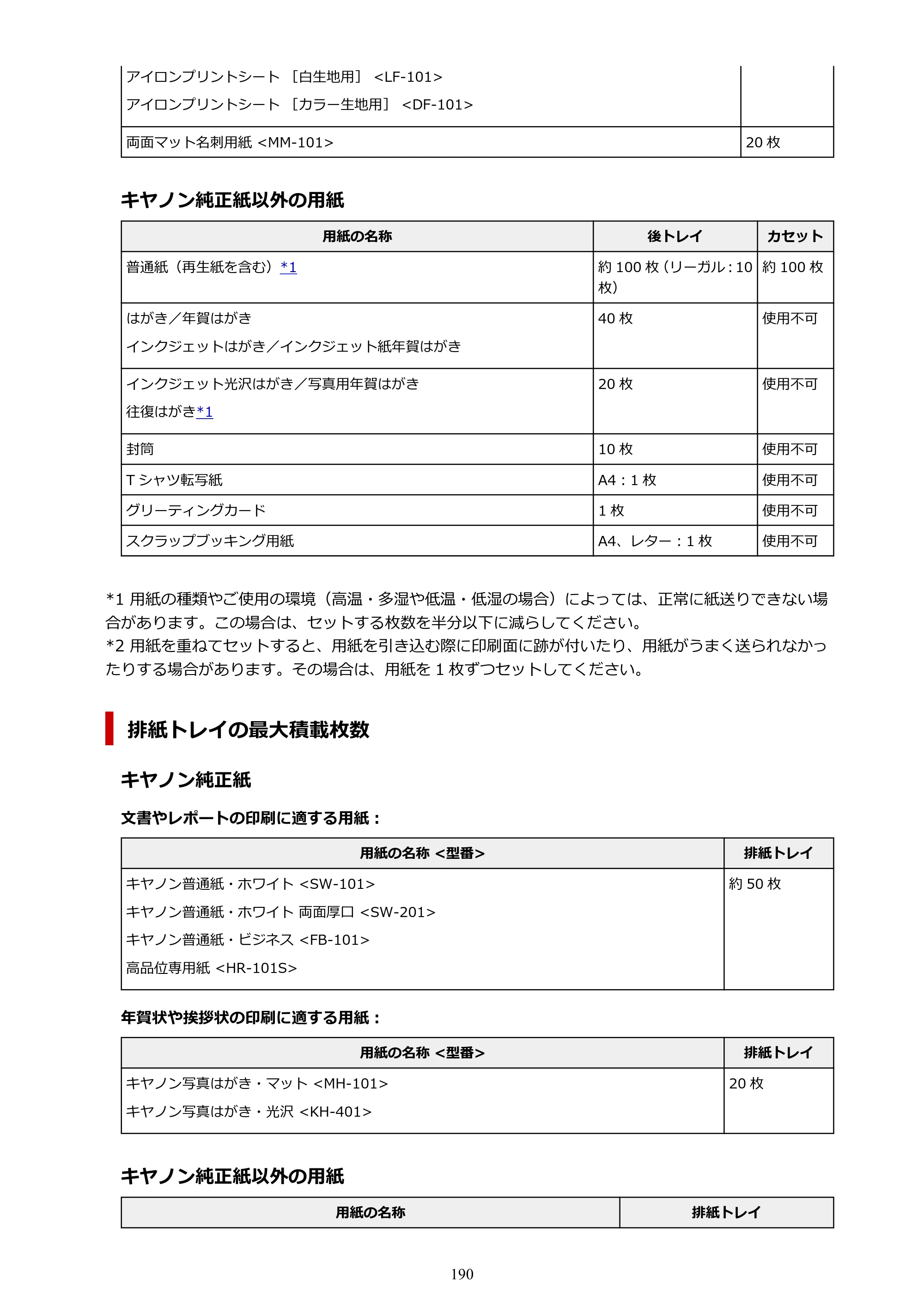 キヤノン PIXUS TS5430 オンラインマニュアル PDF版（Windows版） — 原本ページ — 190ページ