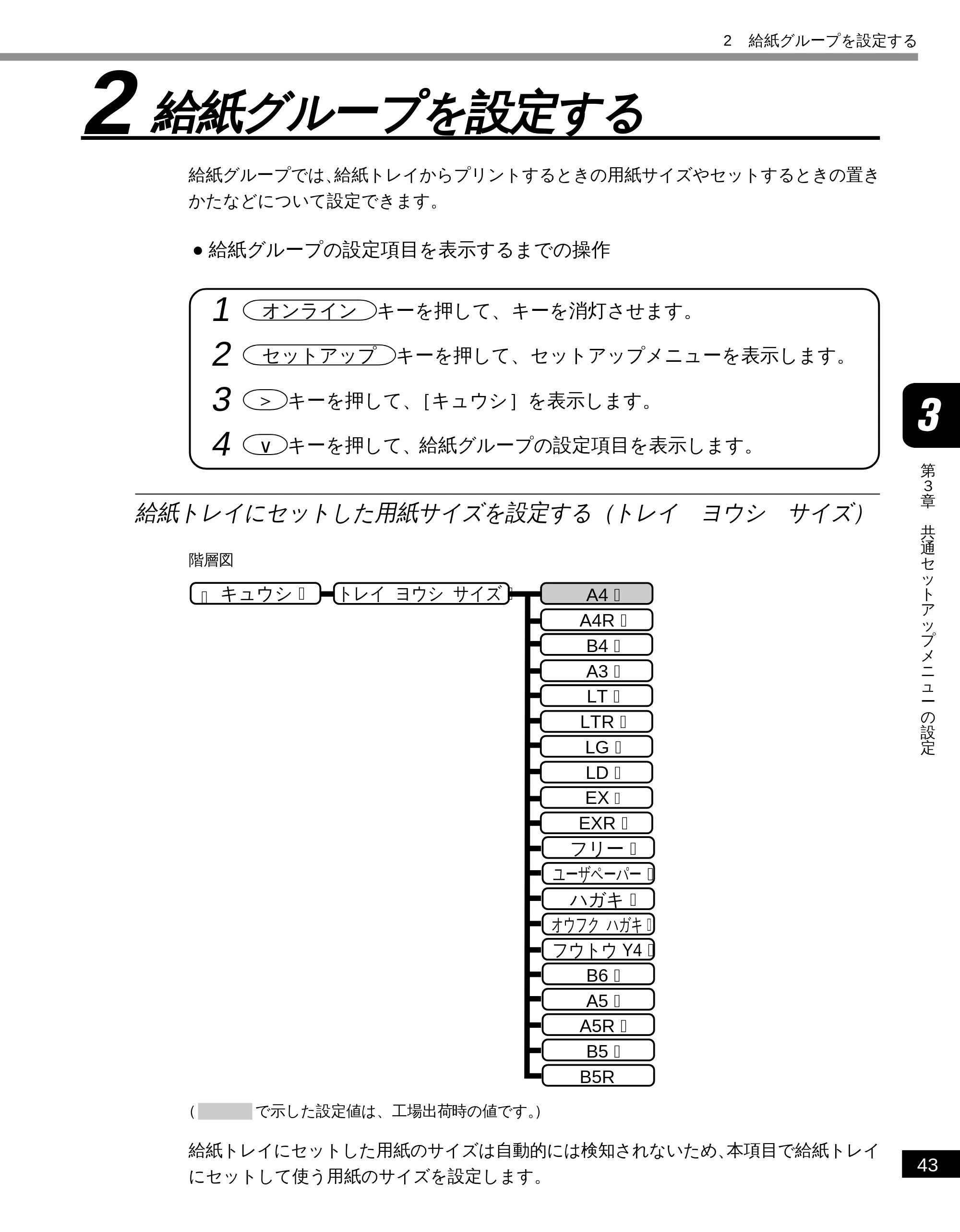 キヤノン LBP-1810 LIPS機能ガイド （PDF形式／3.76Mバイト） — 2 給紙グループを設定する — 原本ページ — 54ページ