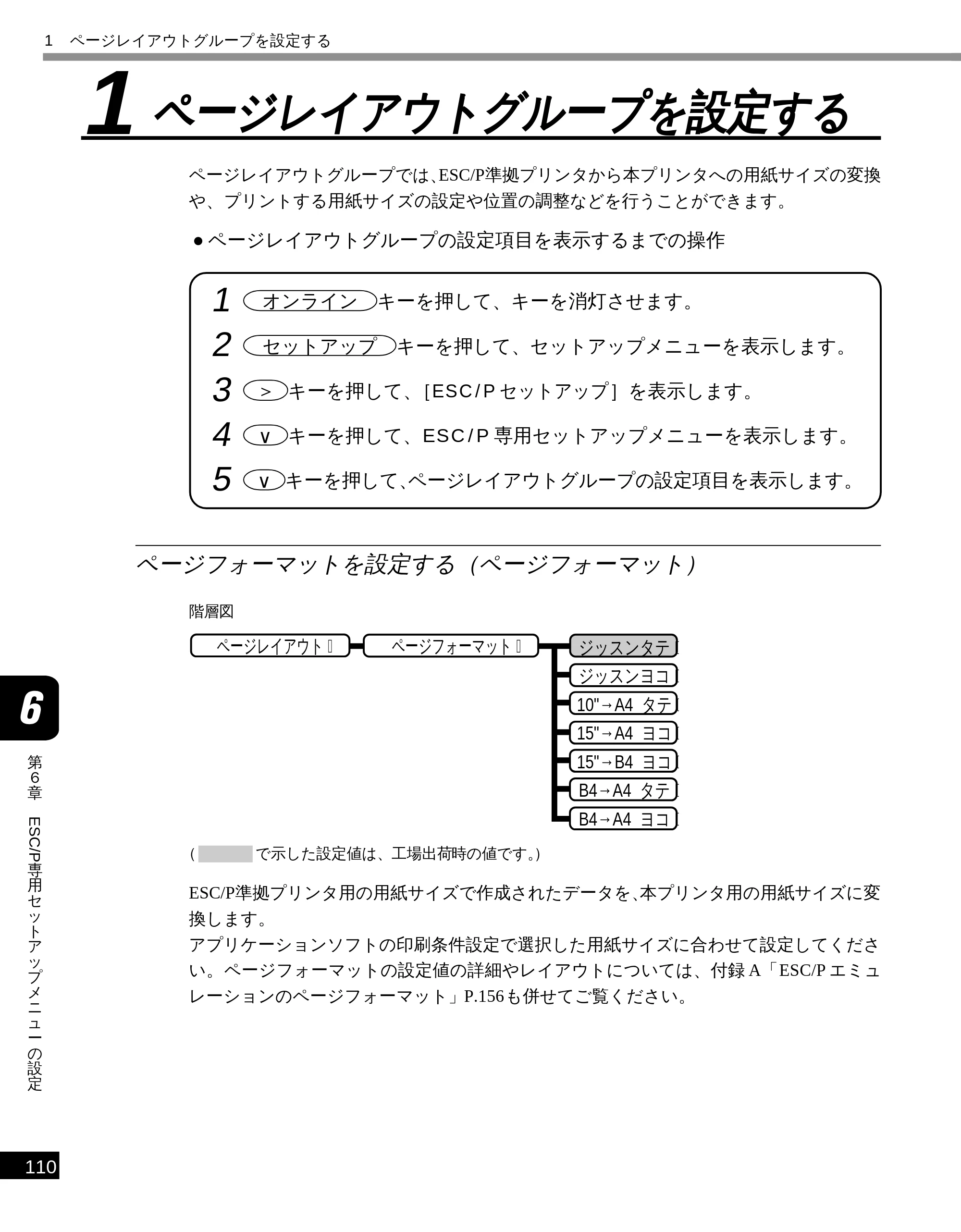 キヤノン LBP-1810 LIPS機能ガイド （PDF形式／3.76Mバイト） — 1 ページレイアウトグループを設定する — 原本ページ — 121ページ