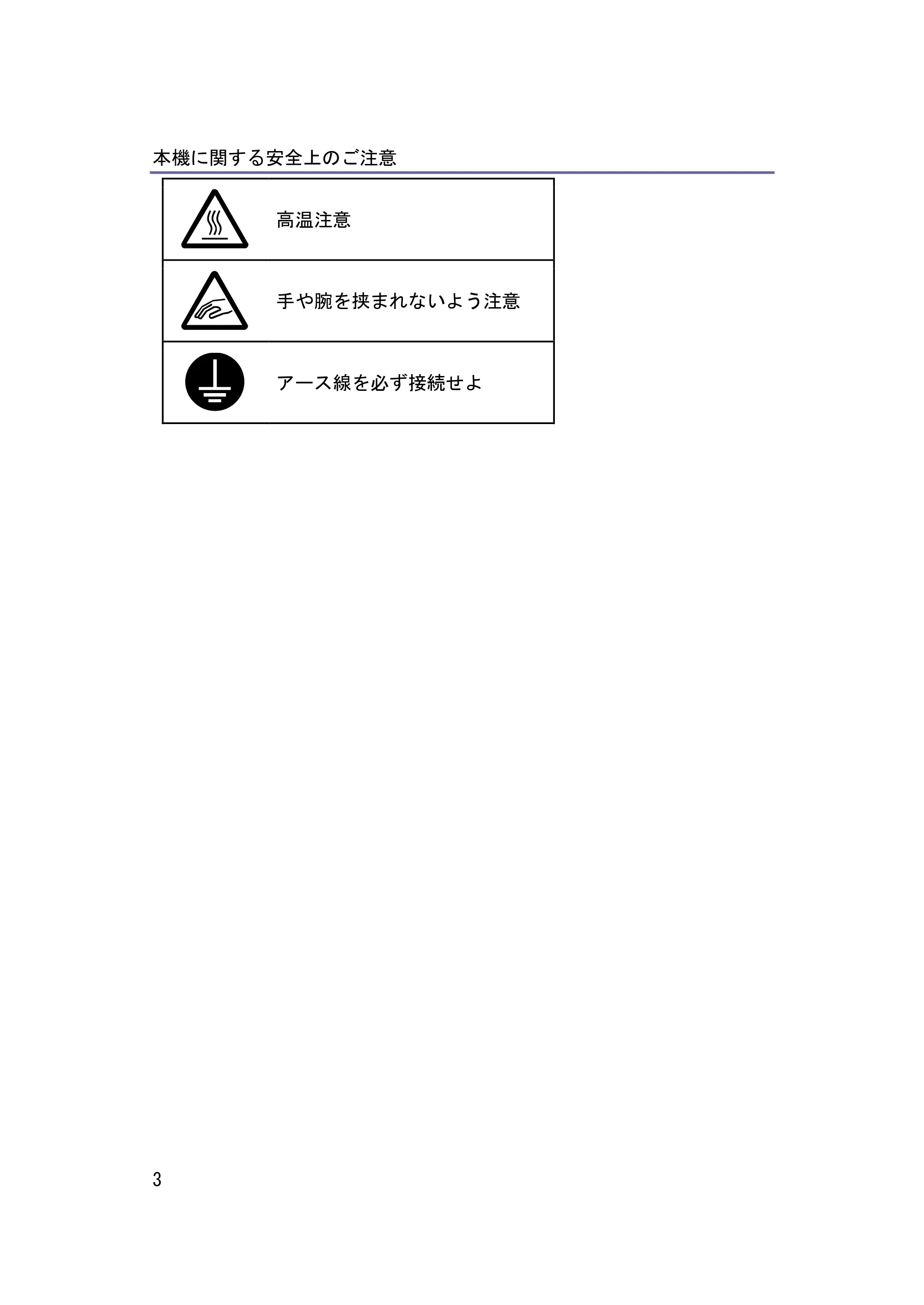 キヤノン iR W1040/W1040N はじめにお読みください (PDF形式/1.28Mバイト) — 安全上のご注意 — 原本ページ — 4ページ