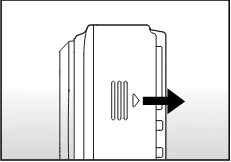 日立 HDC-531 取扱説明書 — メモリーカードを入れる・取り出す — 図版 17-2 — 17ページ