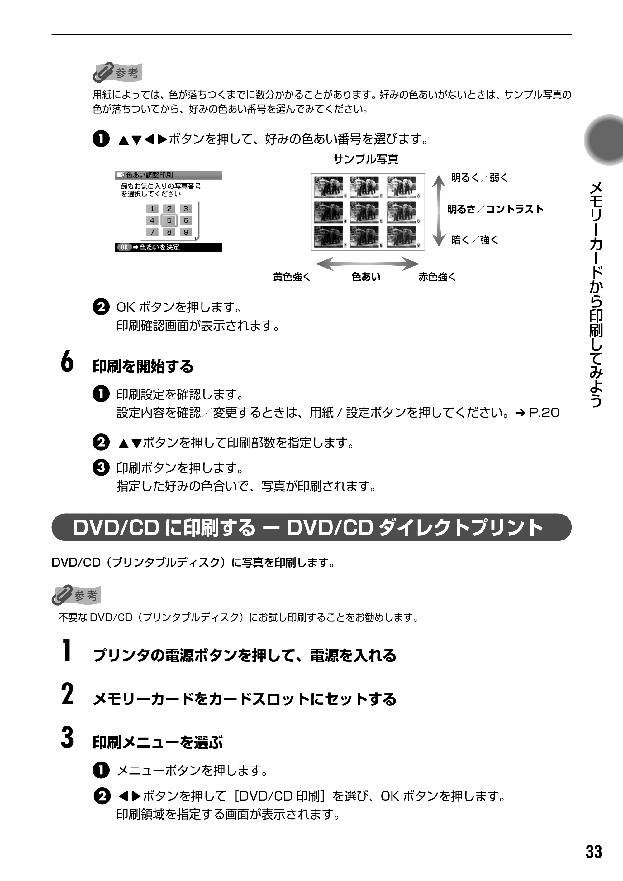 キヤノン PIXUS iP6700D ダイレクトプリントガイド （PDF形式／9.25Mバイト） — そのほかの印刷機能 — 原本ページ — 35ページ