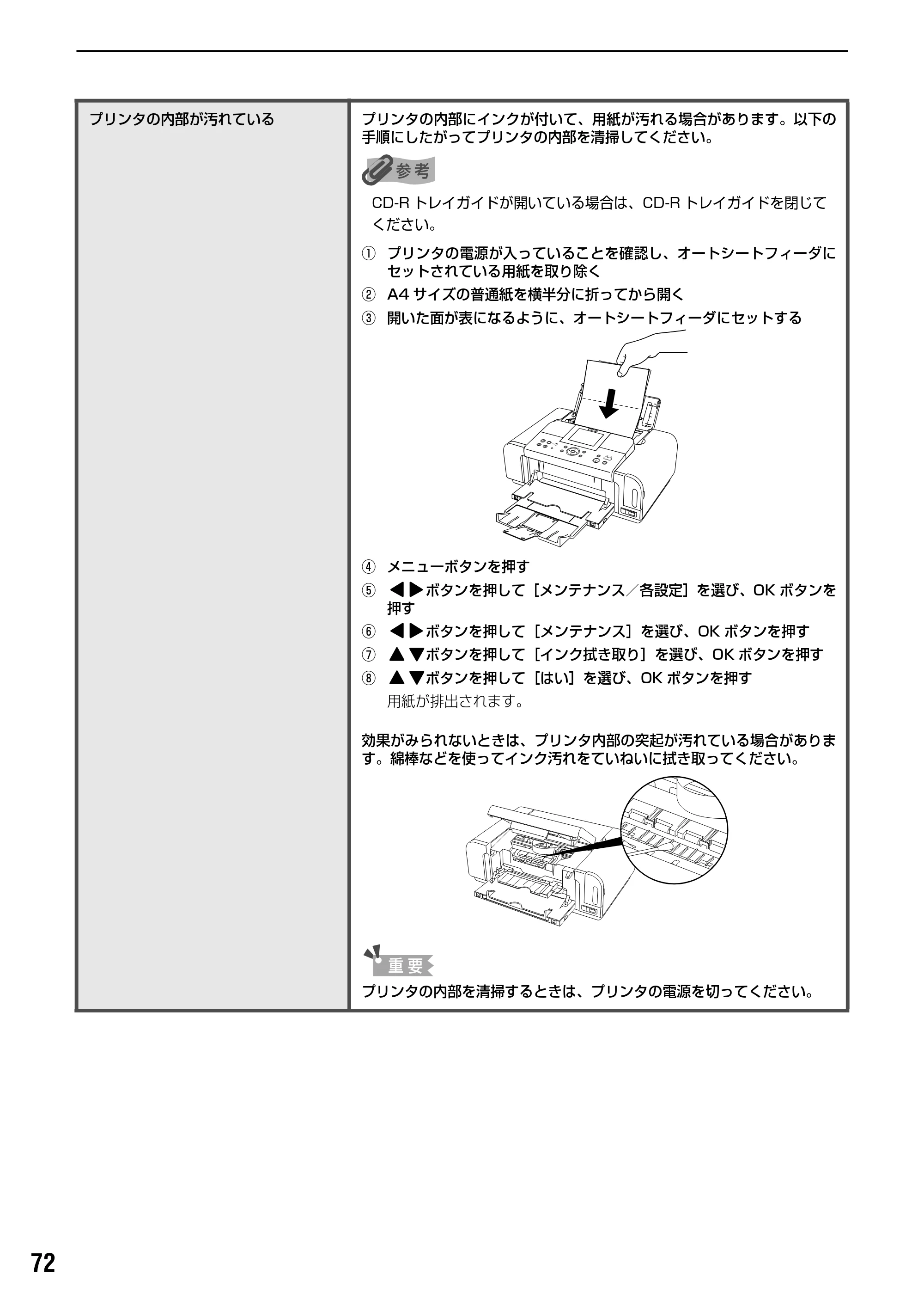 キヤノン PIXUS iP6700D ダイレクトプリントガイド （PDF形式／9.25Mバイト） — 原本ページ — 74ページ