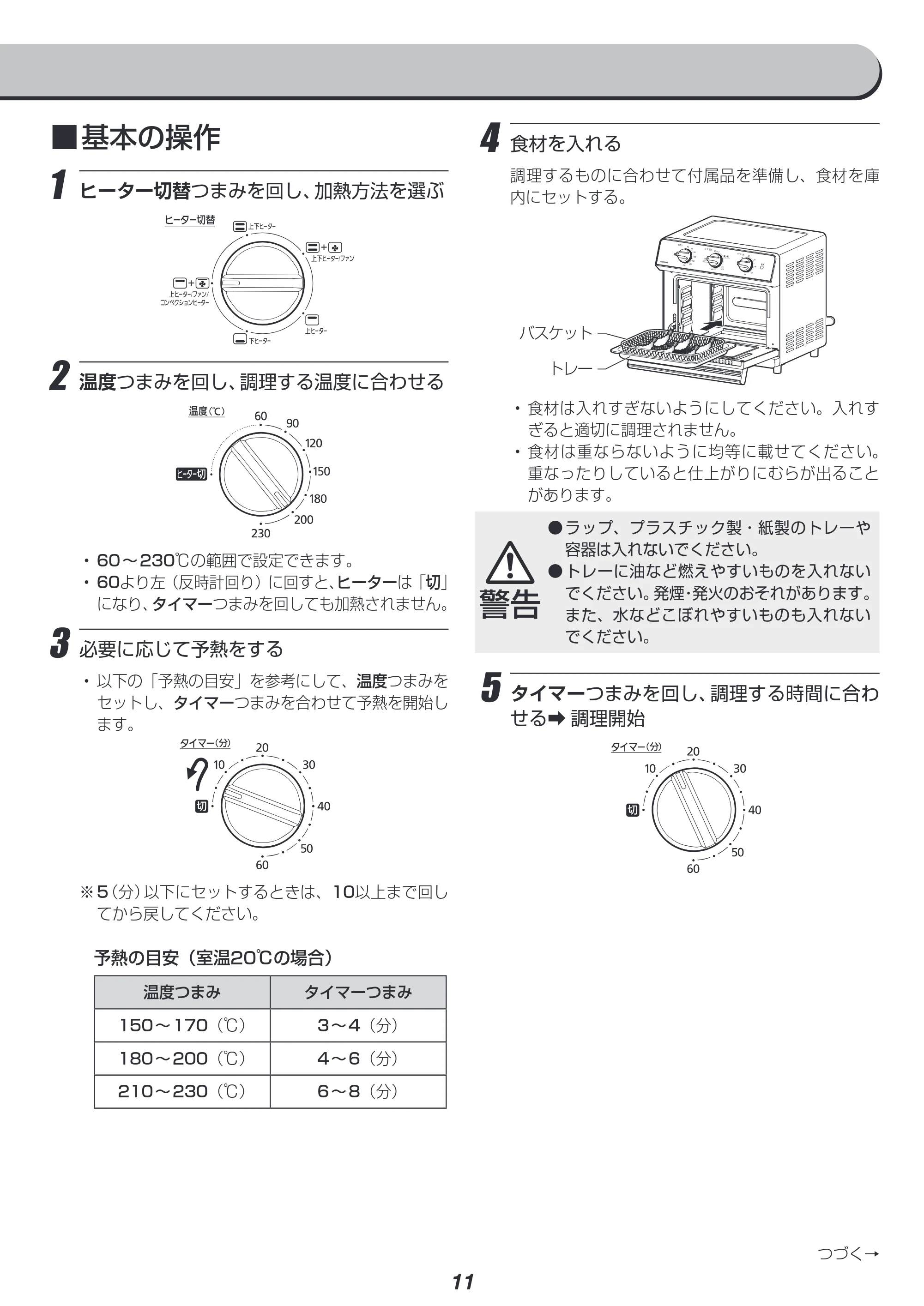 アイリスオーヤマ FVX-D14A 取扱説明書 — 原本ページ — 11ページ