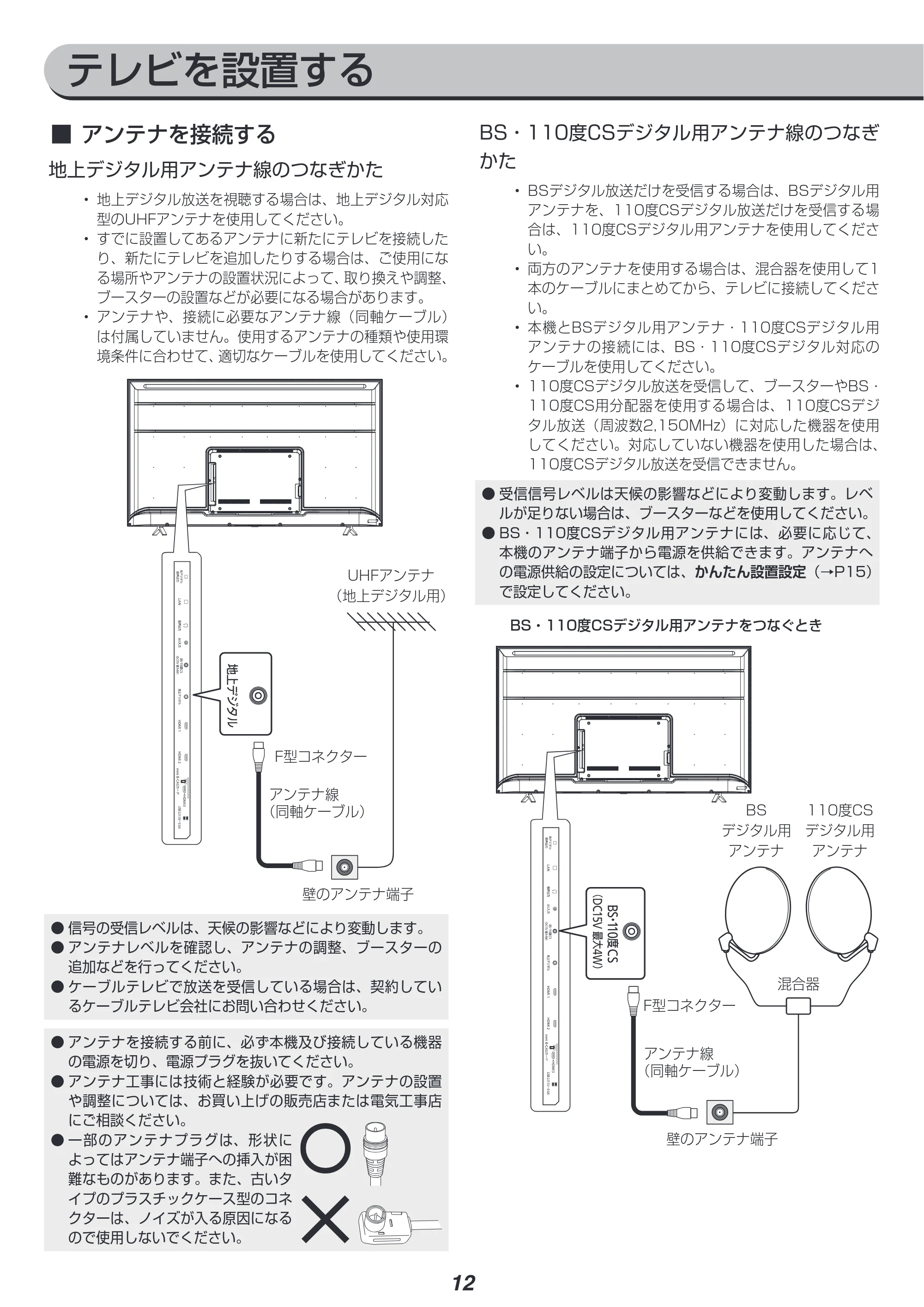 アイリスオーヤマ UB10P 取扱説明書 — 原本ページ — 12ページ